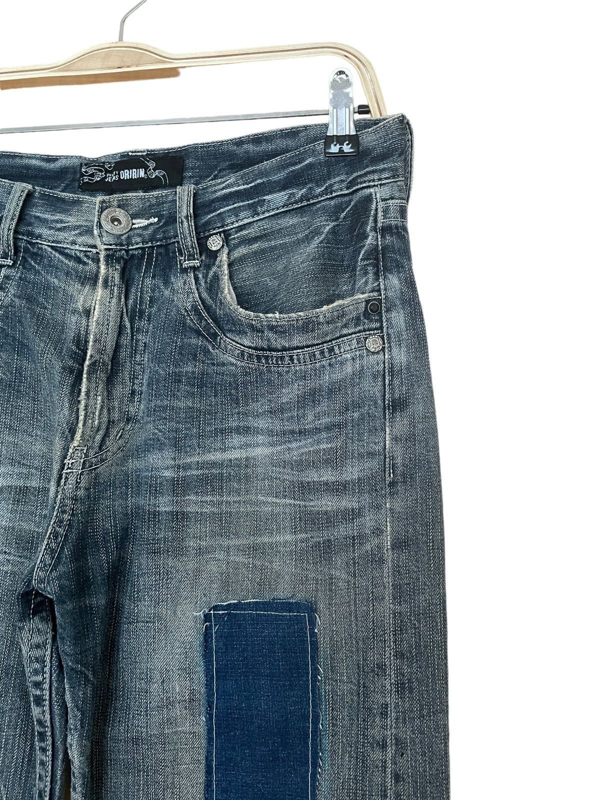 Japanese Brand Vintage Japanese Brand Oririn Patchwork Jeans 1990s Size US 32 / EU 48 - 4 Thumbnail