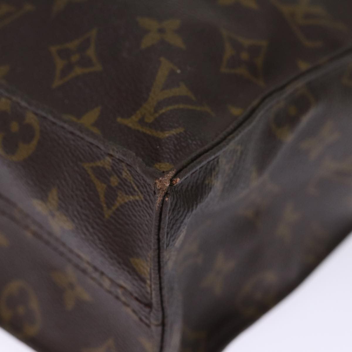 Louis Vuitton LOUIS VUITTON Monogram Sac Plat Hand Bag M51140 Size ONE SIZE - 15 Thumbnail