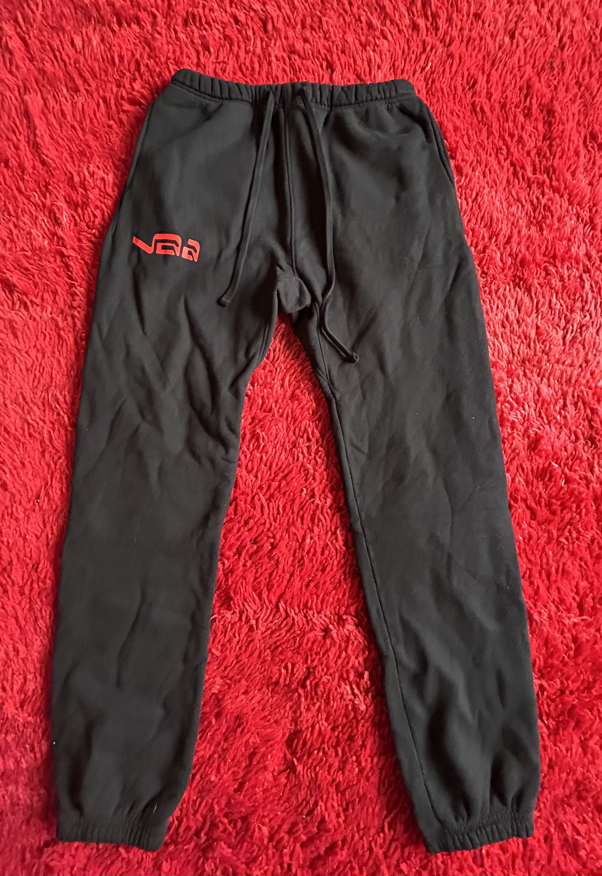 Virgil Abloh VIRGIL ABLOH ARCHIEVE SWEAT PANTS BLACK Size US 32 / EU 48 - 1 Thumbnail