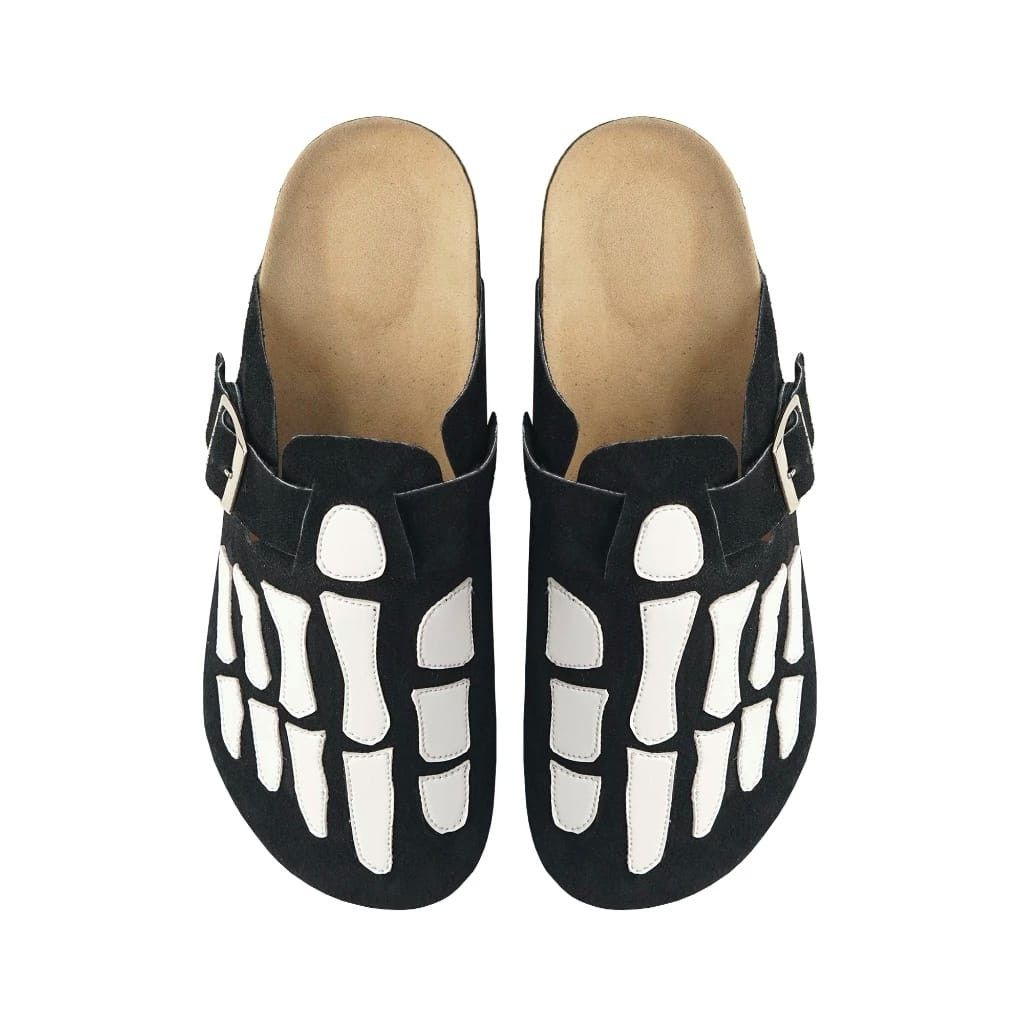 Genuine Leather Loxusdrip - Fresco Skull Clog Slips Size US 10 / EU 43 - 4 Thumbnail