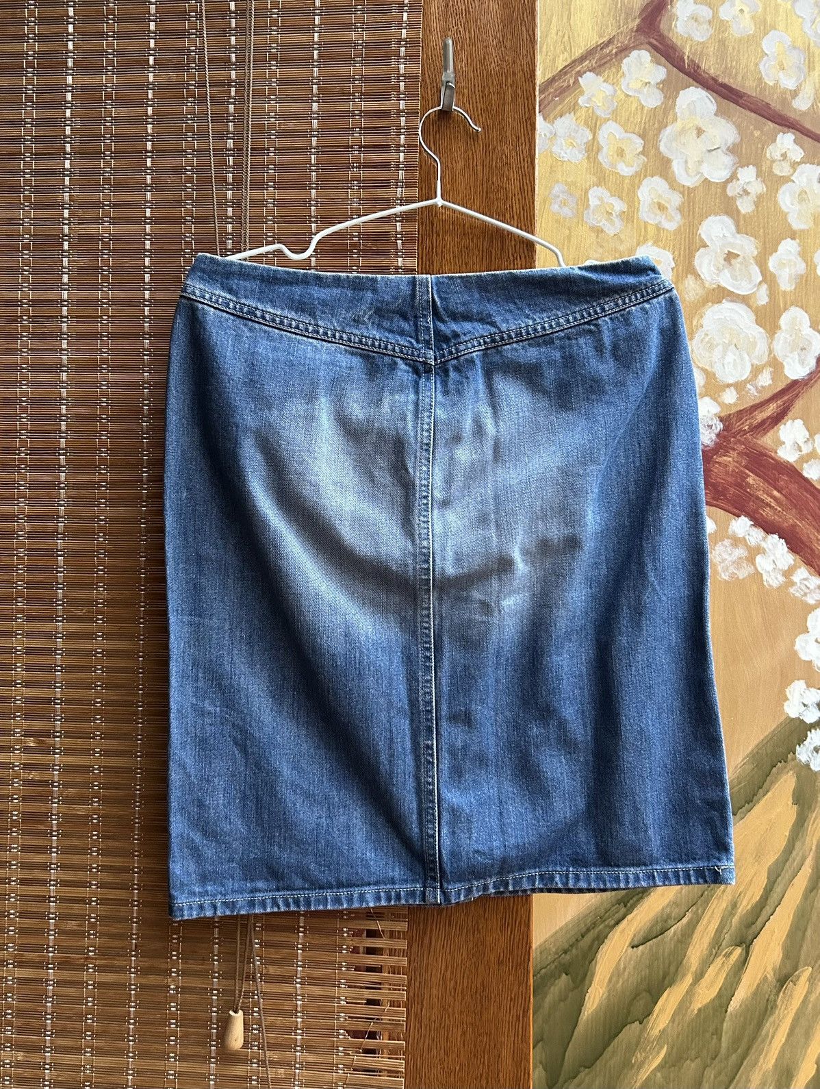 Diesel Y2K Diesel Industry Women’s Denim Skirt Made in Italy Sz 28 Size 28" / US 6 / IT 42 - 2 Thumbnail
