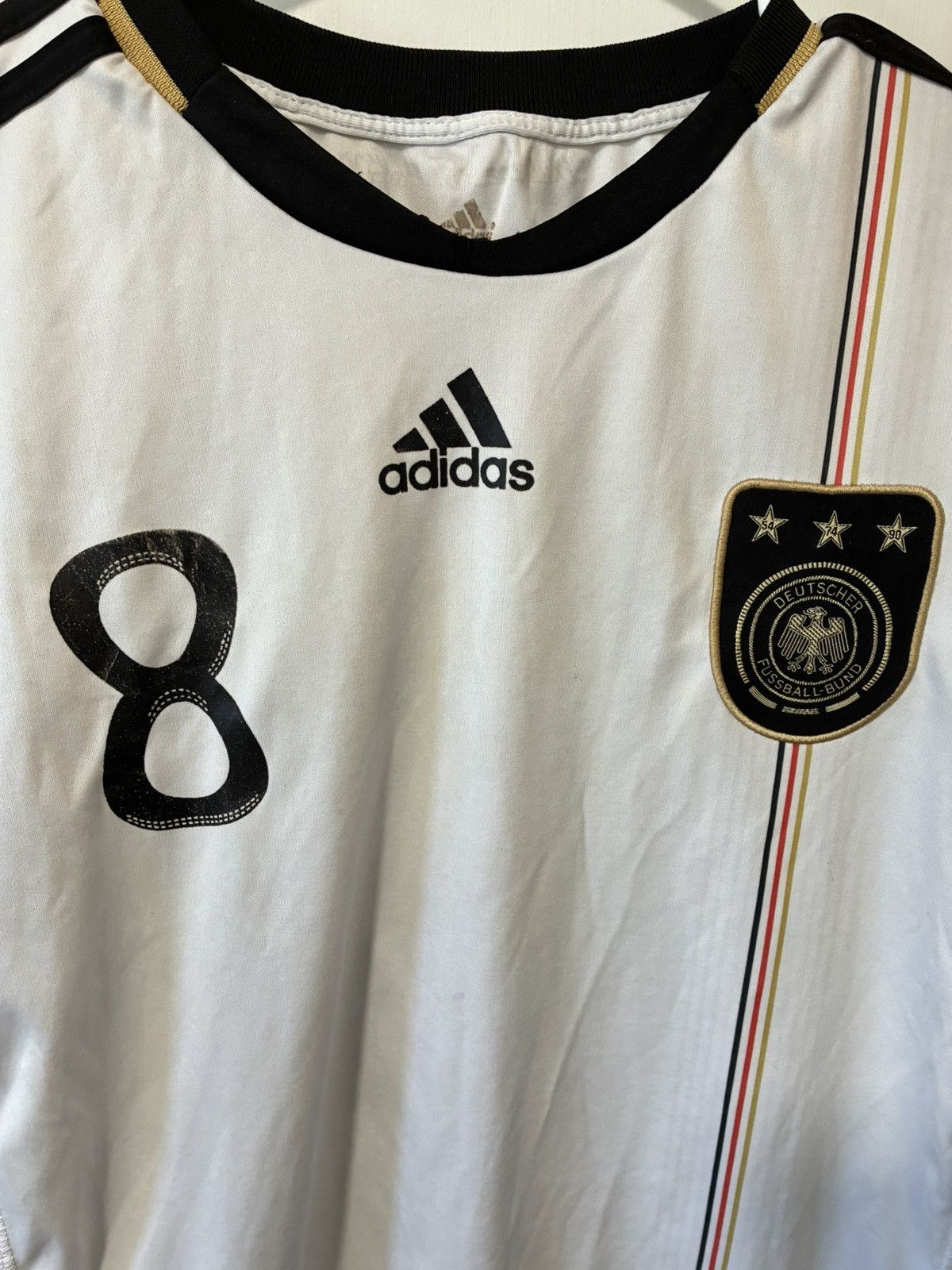 Adidas Adidas German NT Mesut Ozil 2010-11 Home Soccer Jersey Kit Size US S / EU 44-46 / 1 - 2 Thumbnail