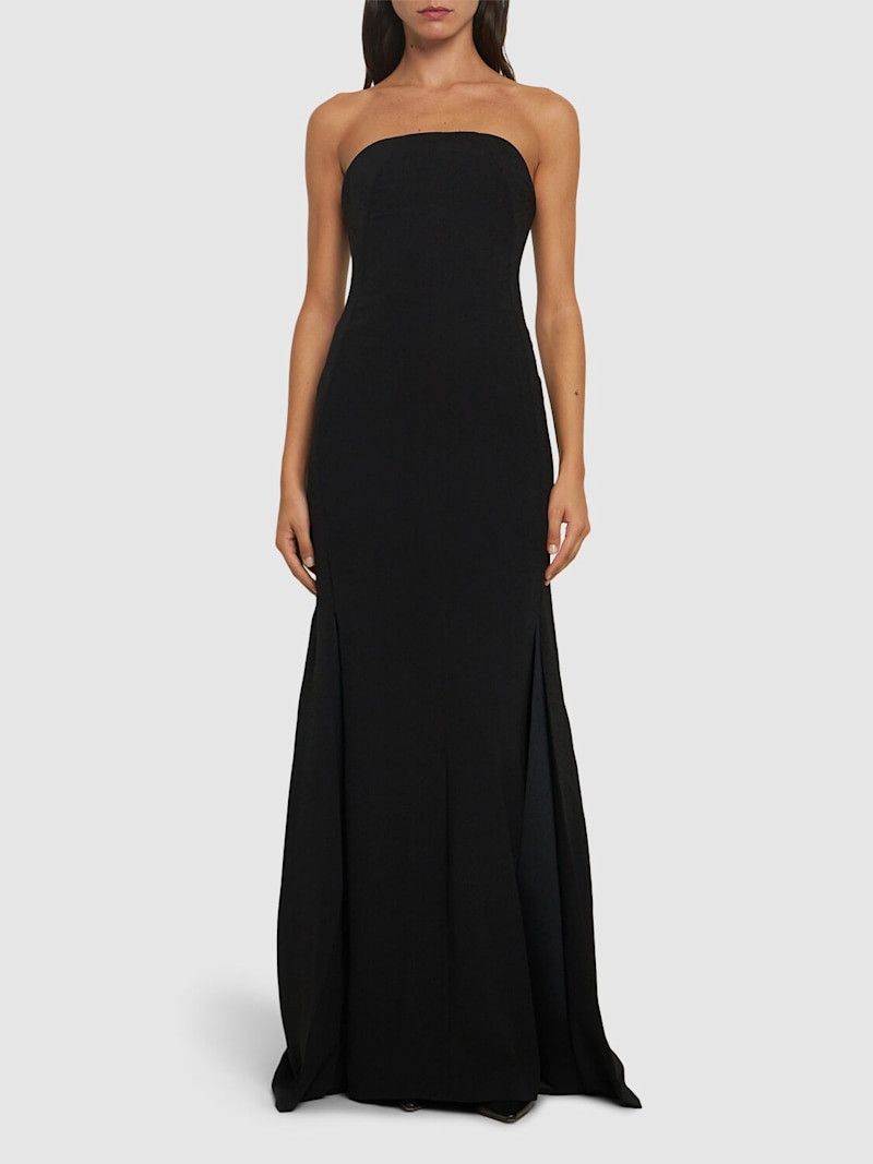 16Arlington o1mle1125 Angelique Gown in Black Size M / US 6-8 / IT 42-44 - 1 Thumbnail