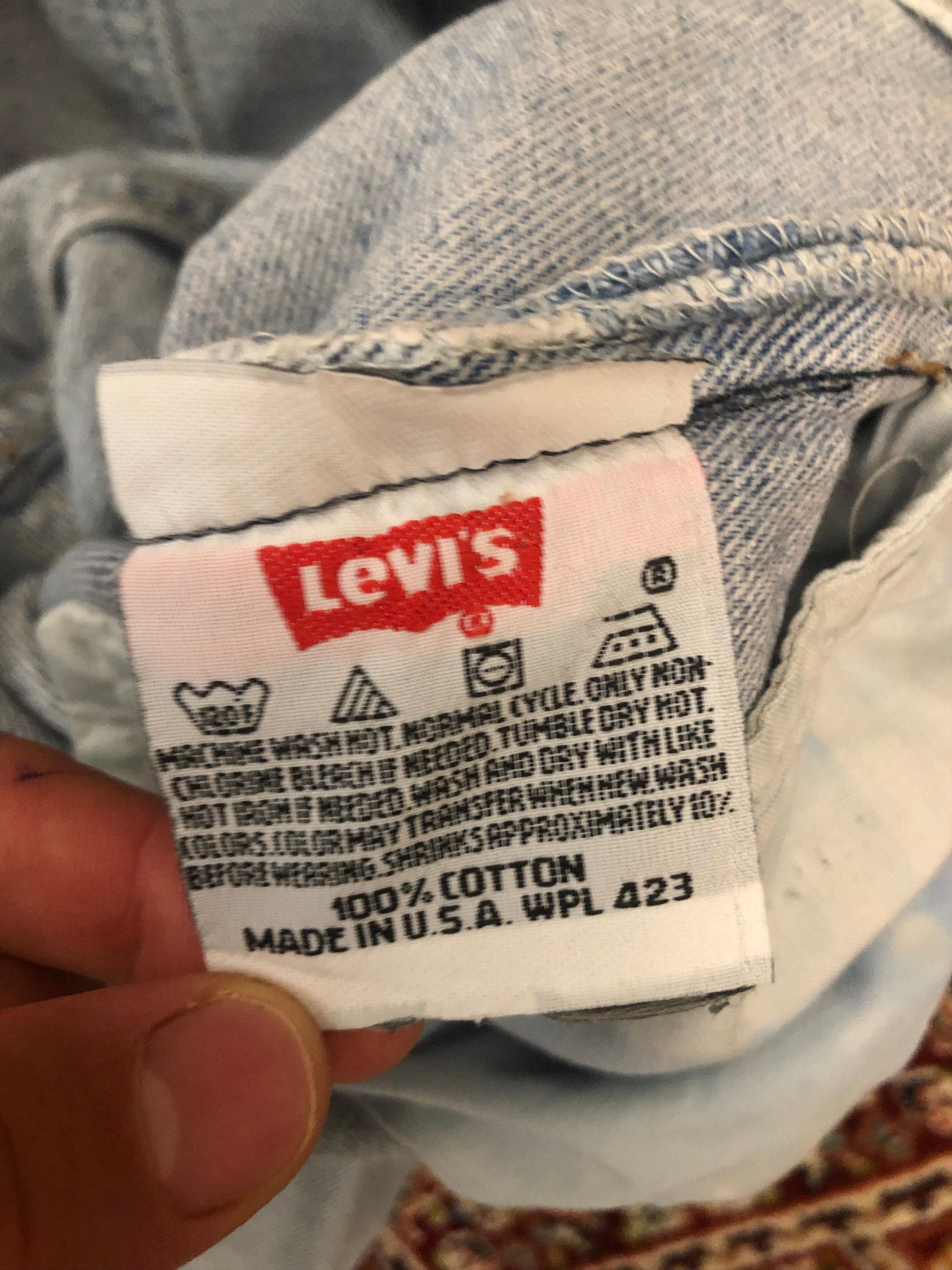 Japanese Brand × Levi's jeans levis 501xx vintage light wash made in usa 30x36 Size US 30 / EU 46 - 7 Thumbnail