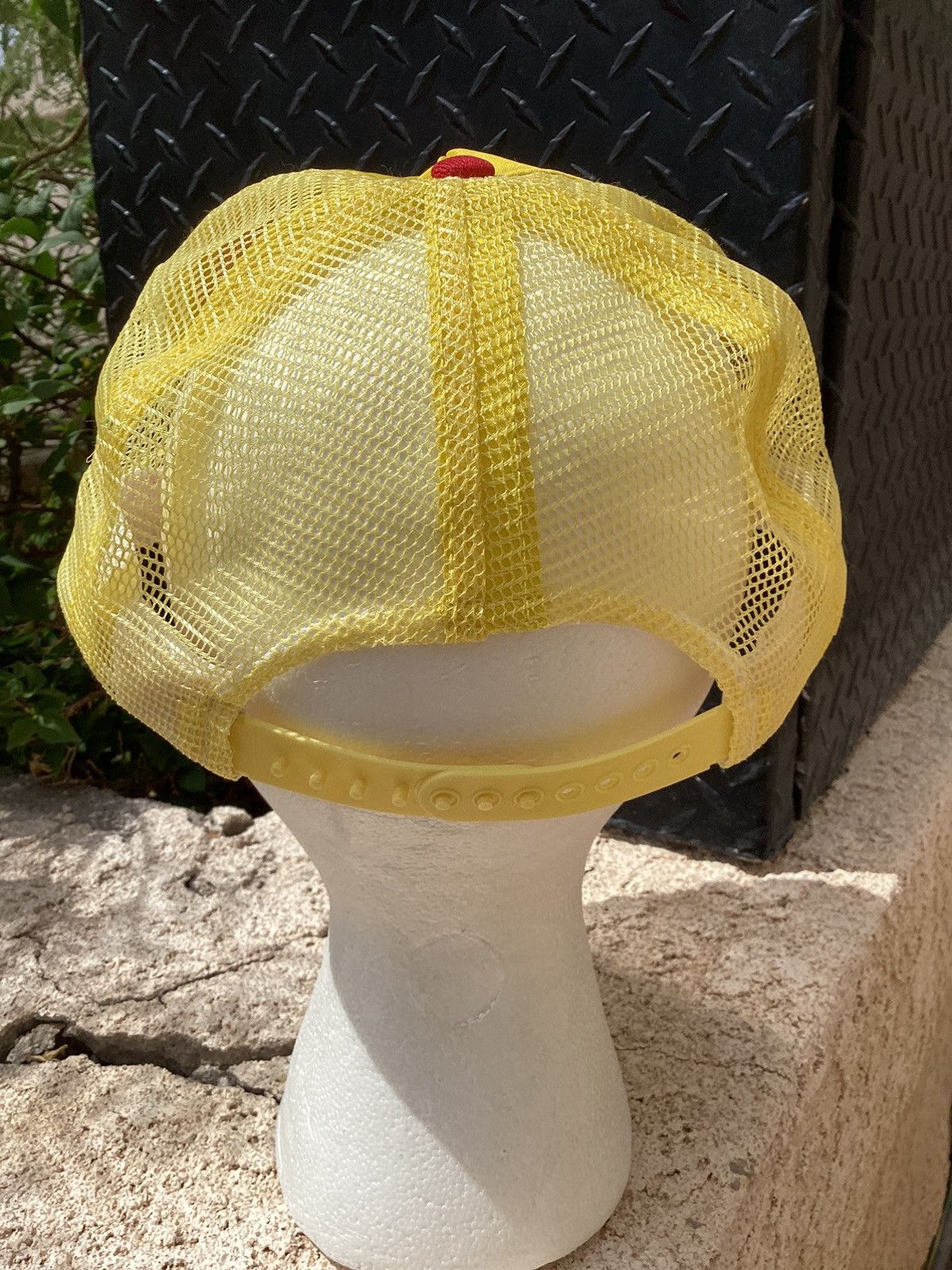 Other × Vintage Vtg 90s Pennzoil premium 50:1 NWOT snapback trucker styl hat Size ONE SIZE - 4 Thumbnail