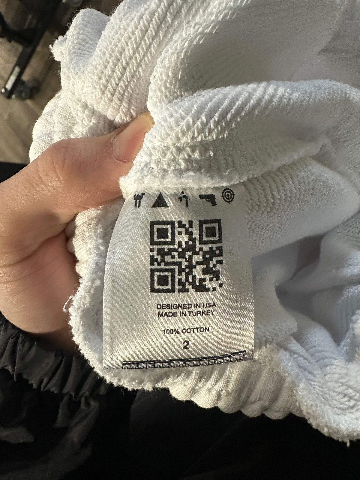 murd333r.fm Murder FM White Sweatpants Sz.M Size US 32 / EU 48 - 5 Thumbnail