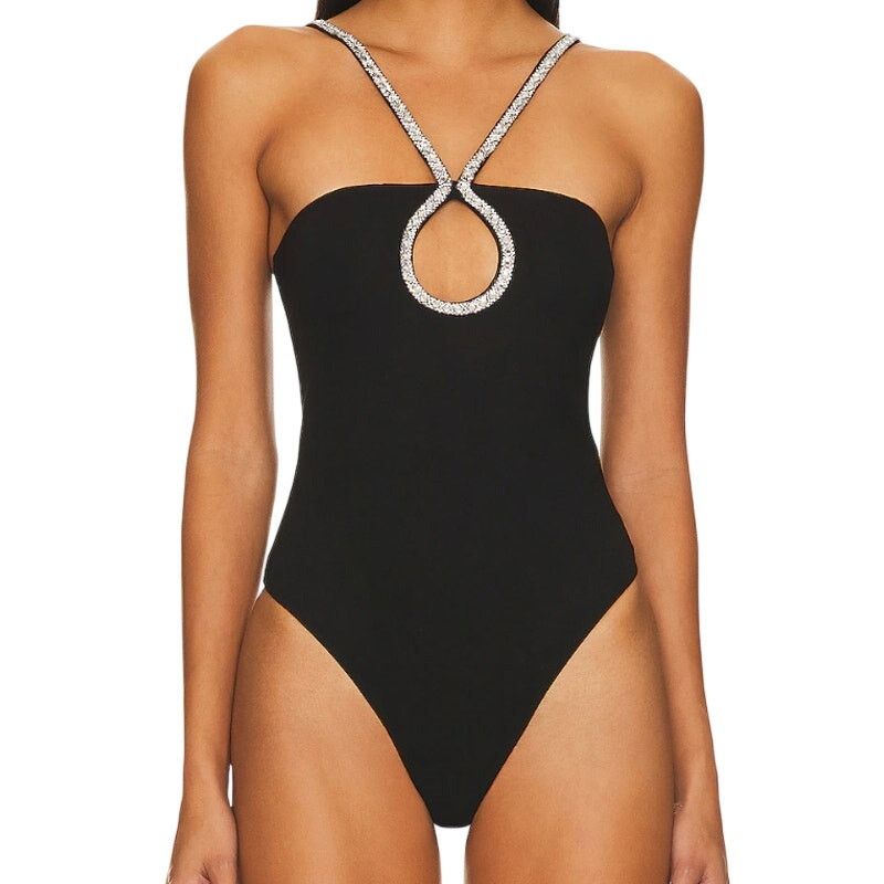 superdown Superdown Mazu Bodysuit in Black, Size M Size M / US 6-8 / IT 42-44 - 2 Thumbnail