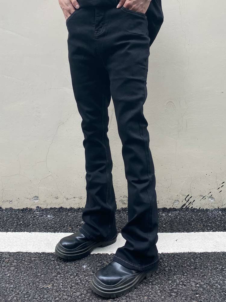 custom yuppie flared punk jeans