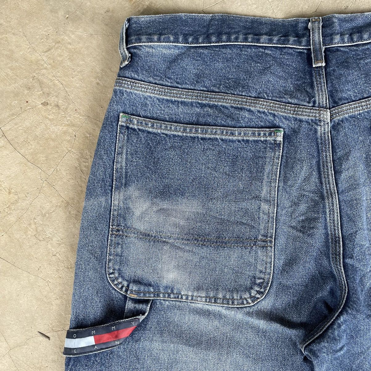 JNCO TOMMY HILLFIGER BAGGY HIP HOP SKATE BIG FLAG CARPENTER JEANS Size US 40 / EU 56 - 15 Thumbnail