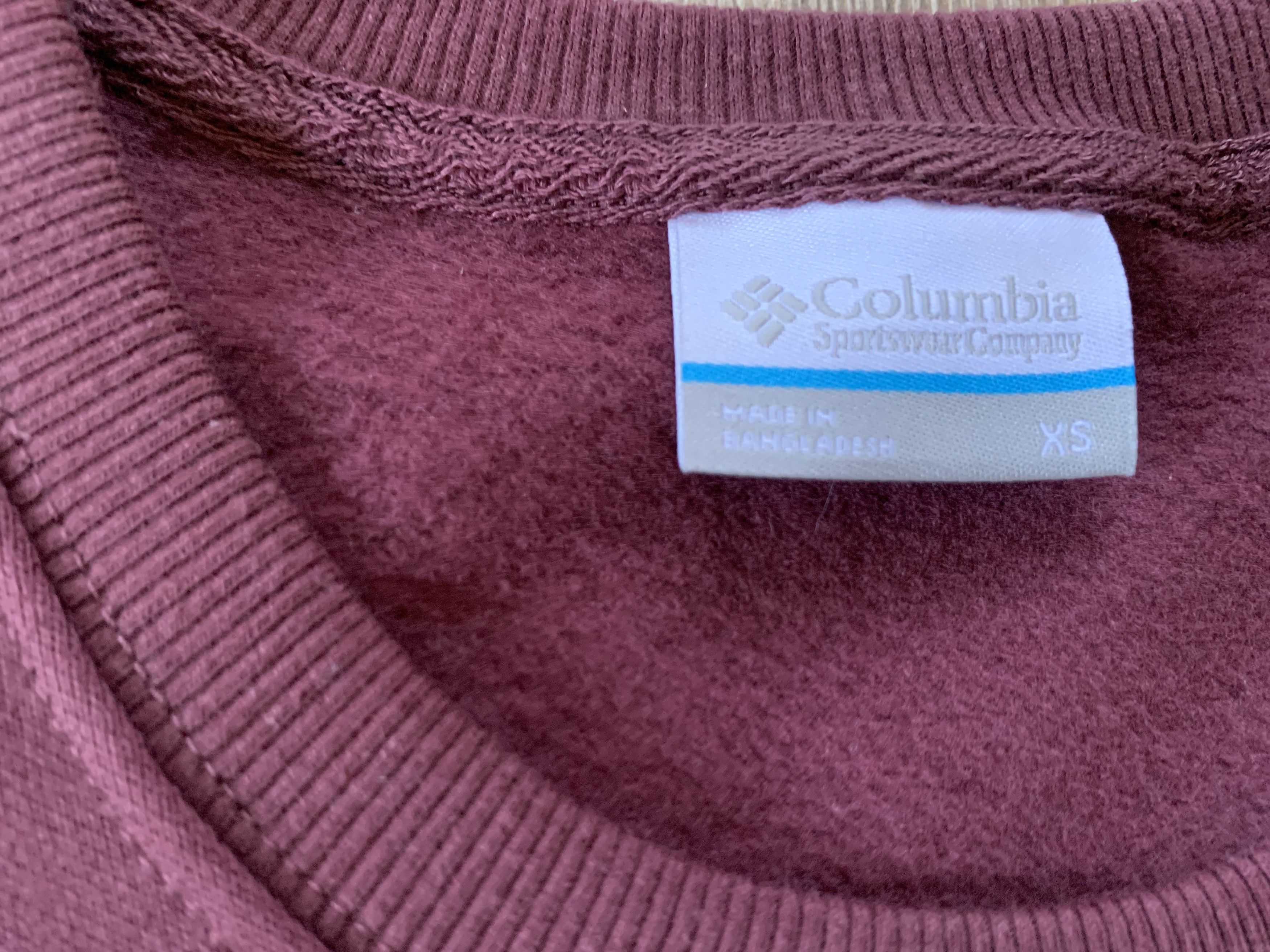Columbia × Vintage Columbia Womens Centr Logo Print Sweatshirt Size XS / US 0-2 / IT 36-38 - 6 Thumbnail