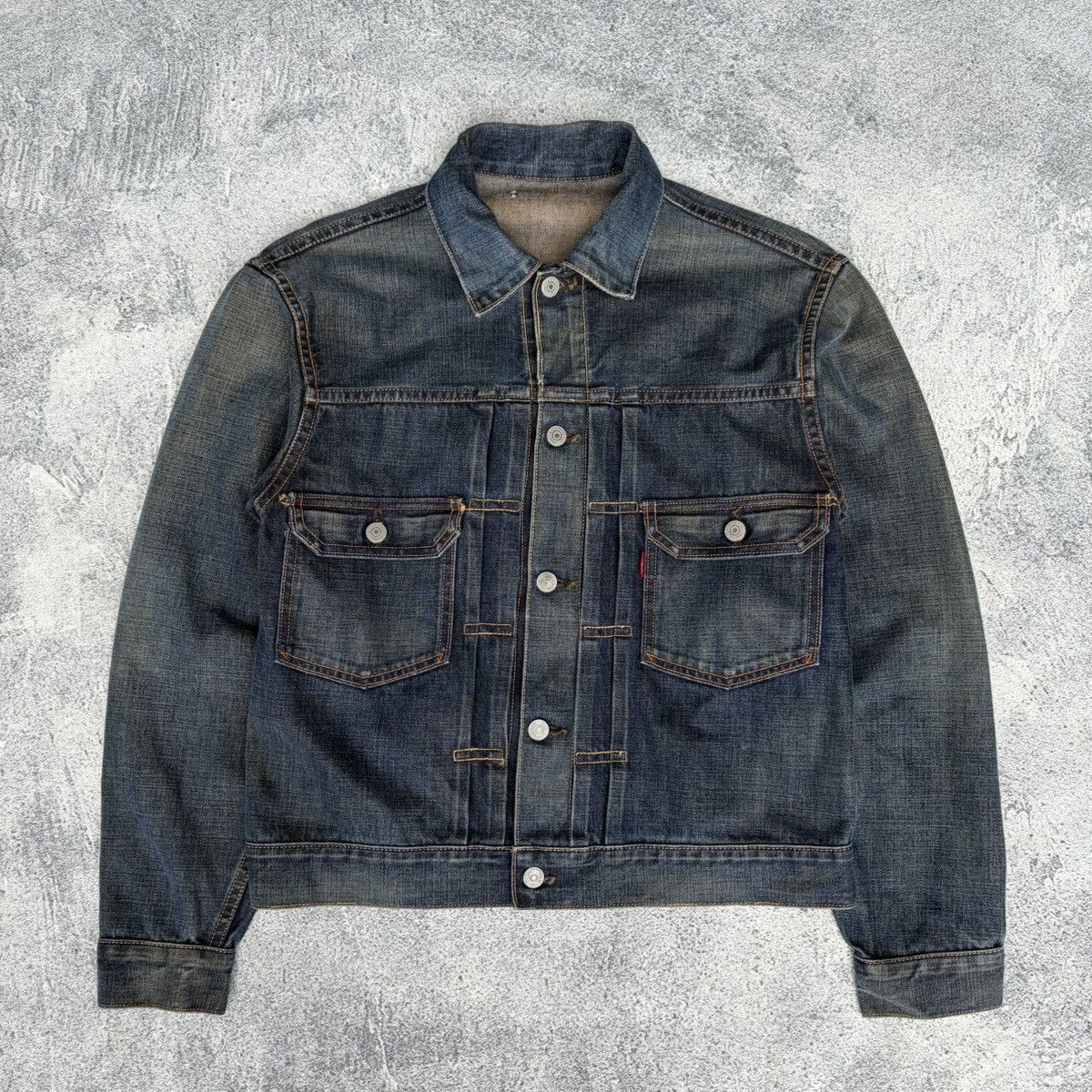 Vintage Levis Type 2 Denim Jacket Big E 70507 / J22