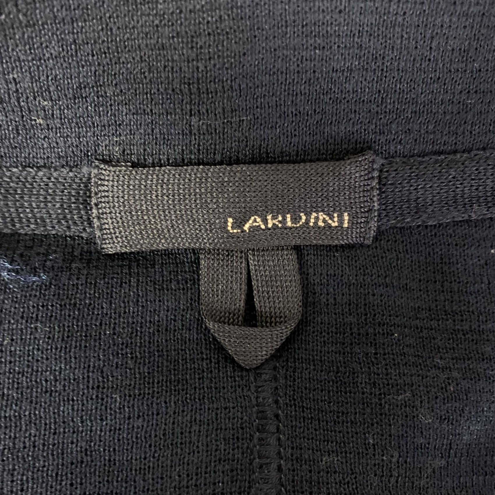 Lardini LARDINI Sport Coat Navy Heather Cotton Notch Lapel Size 44 Mens Size US S / EU 44-46 / 1 - 4 Thumbnail