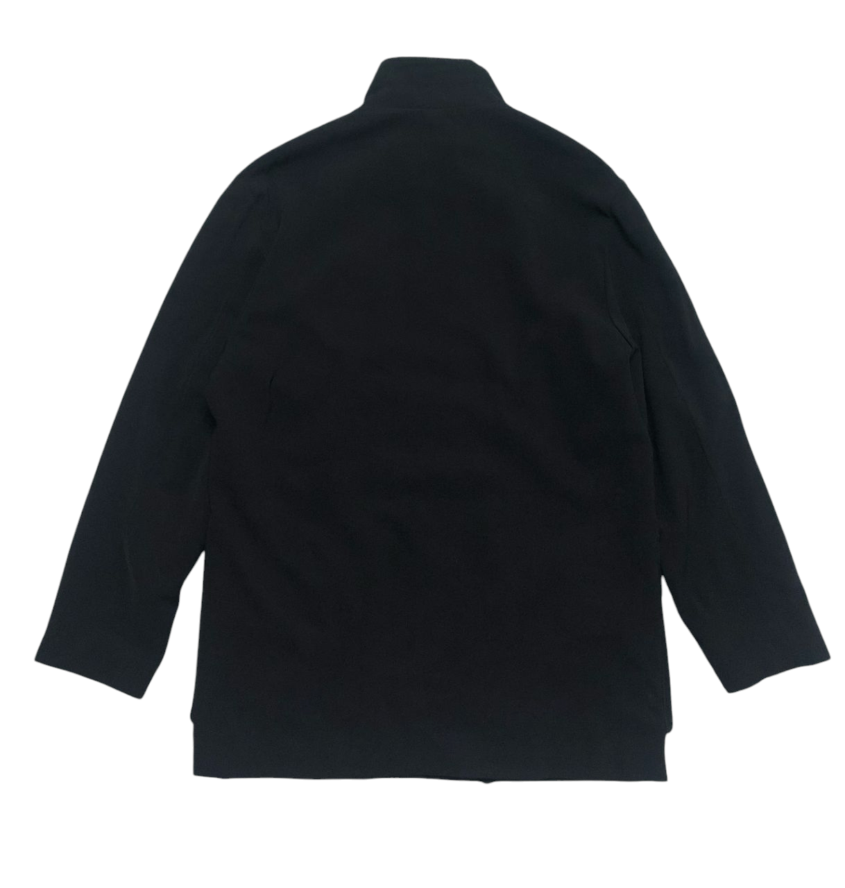 Bally BALLY ALL BLACK OVER COAT ZIPPER BUTTON Size US M / EU 48-50 / 2 - 2 Thumbnail