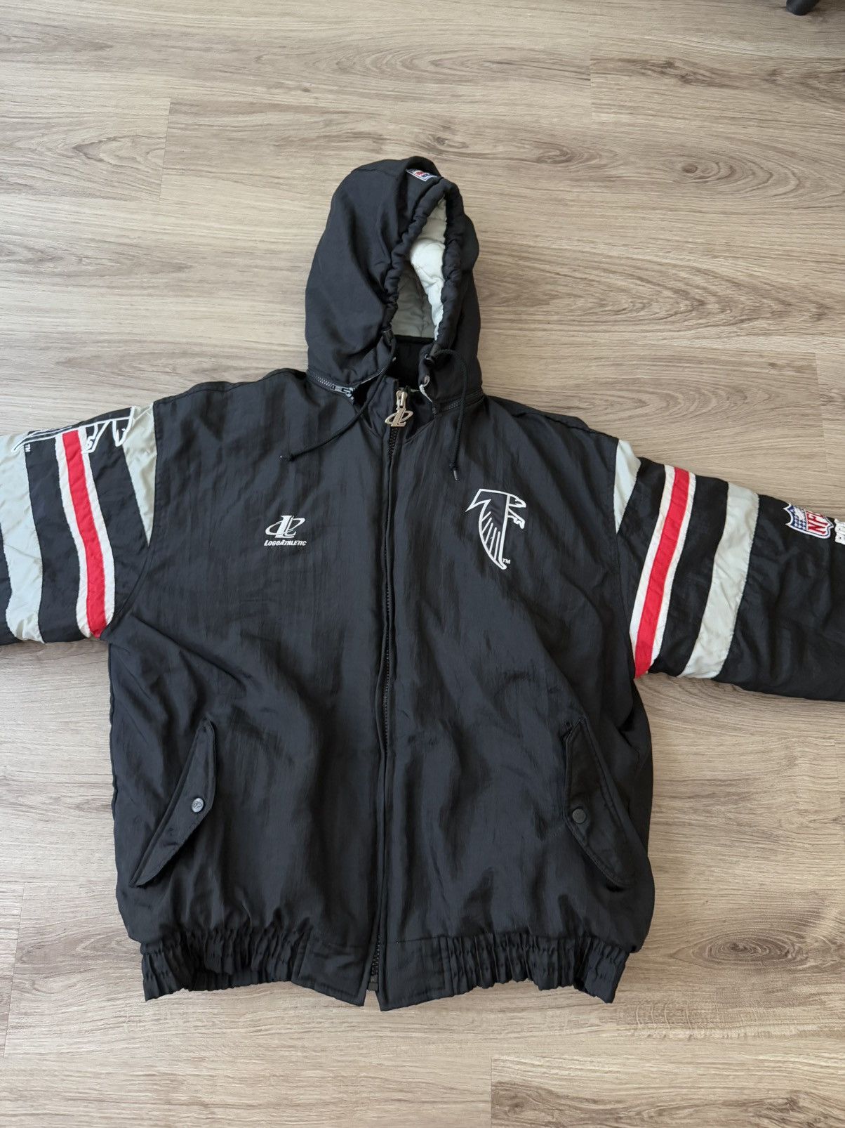 NFL × Pro Line 90s falcons proline jacket Size US XL / EU 56 / 4 - 1 Thumbnail