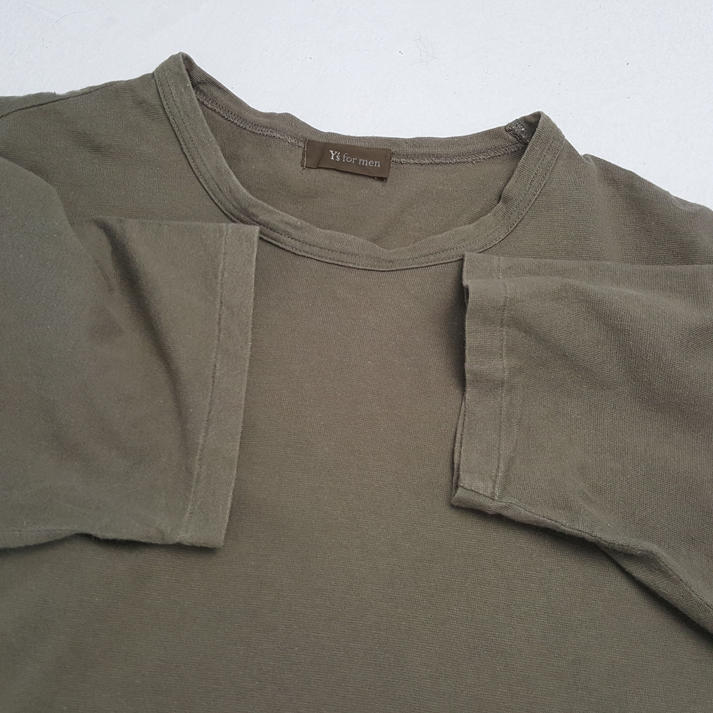 Vintage × Y's for Men × Yohji Yamamoto Vintage Y'S FOR MEN YOHJI YAMAMOTO Japanese Brand T-Shirt Size US L / EU 52-54 / 3 - 6 Thumbnail