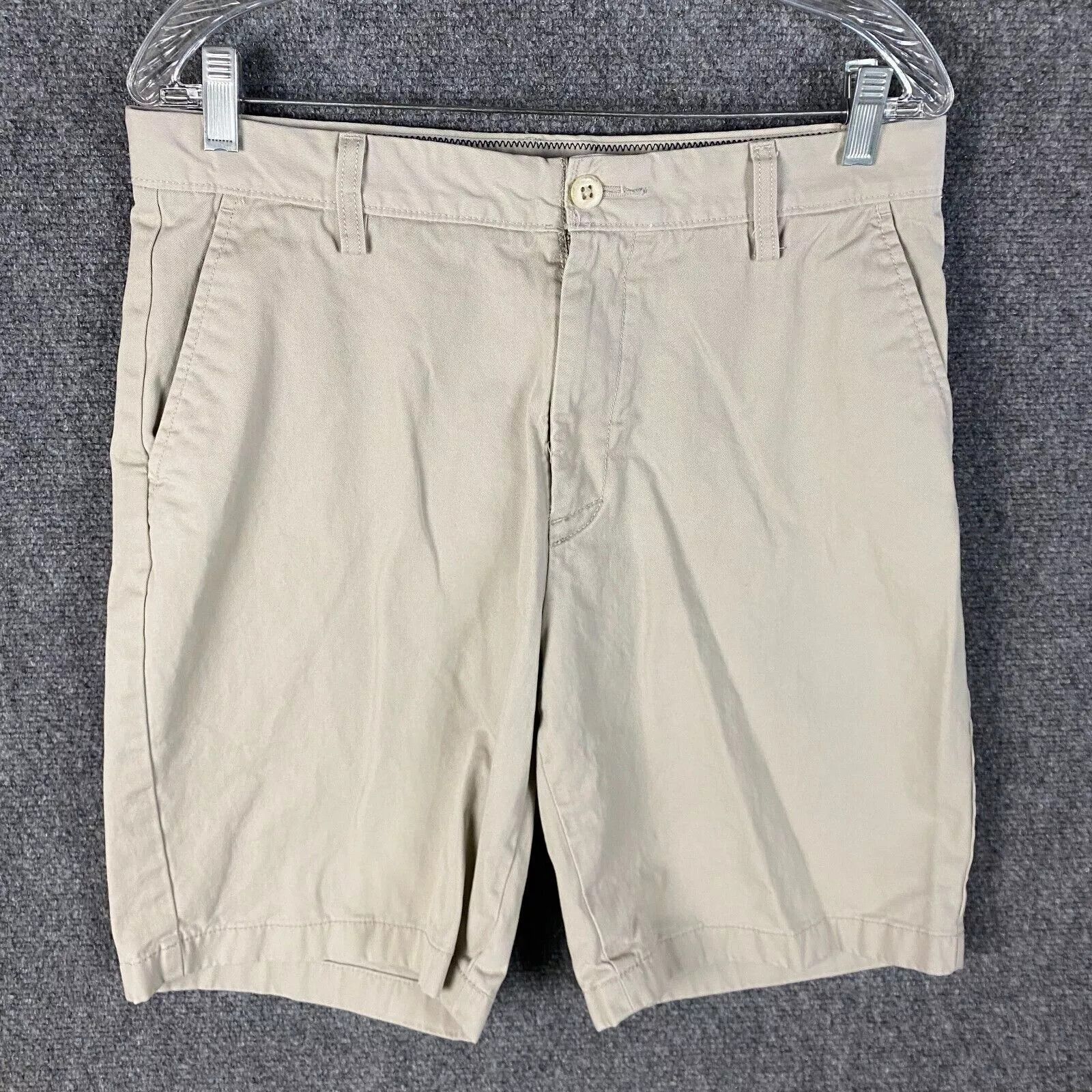 Nautica Nautica Shorts Men's 32W 100% Cotton Chino Beige Adults Size US 32 / EU 48 - 1 Thumbnail