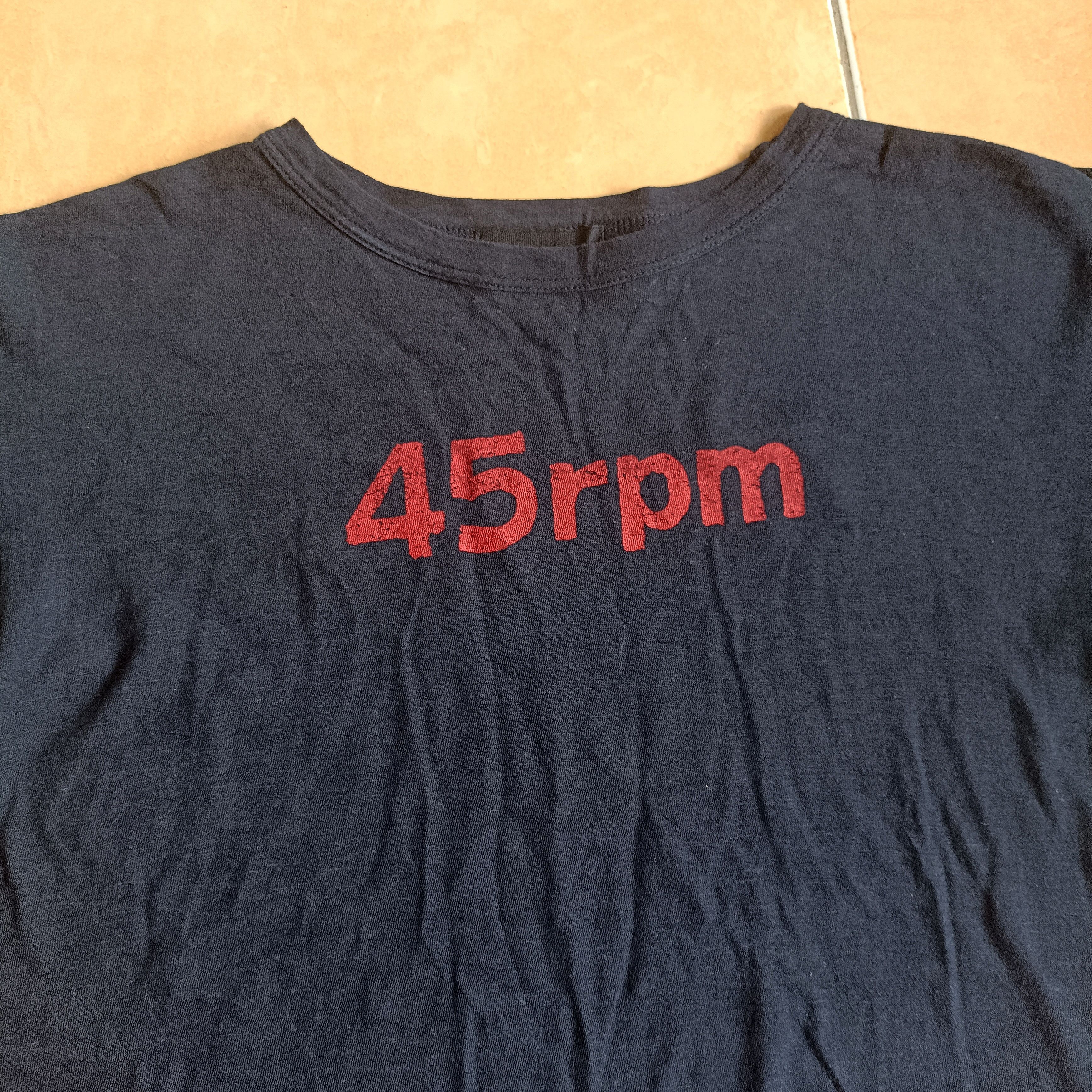 45rpm 45Rpm Studio Speelout indigo denim tee vintage junkie Size US L / EU 52-54 / 3 - 2 Thumbnail