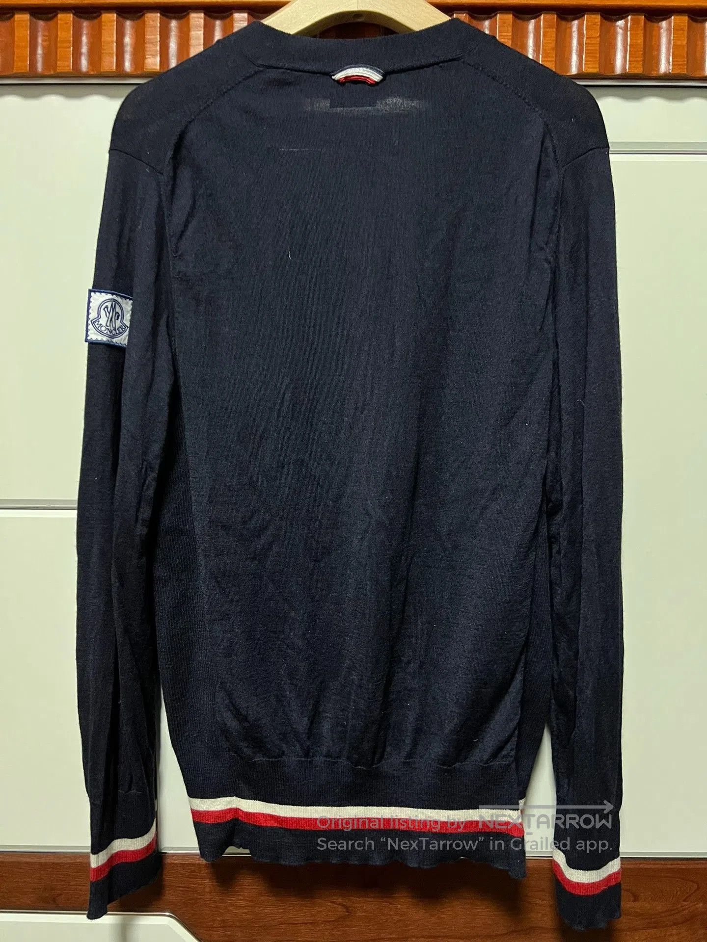 Moncler Gamme Bleu Thom Browne x Moncler Men's Cashmere Cardigan. Size US XL / EU 56 / 4 - 2 Thumbnail