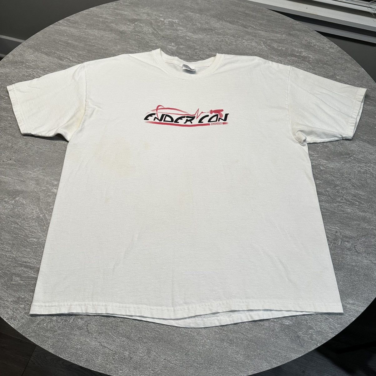 Vintage Vintage Endercon 2002 Y2K Minecraft Gamer Gaming Shirt White Size US XL / EU 56 / 4 - 1 Thumbnail