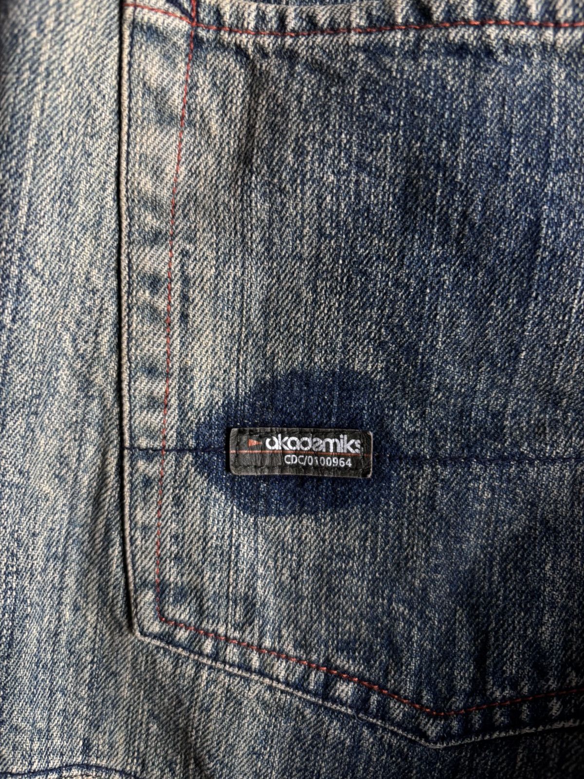 Akademiks Vintage Akademiks Reconstructed Patchwork Denim Y2K Fit Size US 38 / EU 54 - 4 Thumbnail