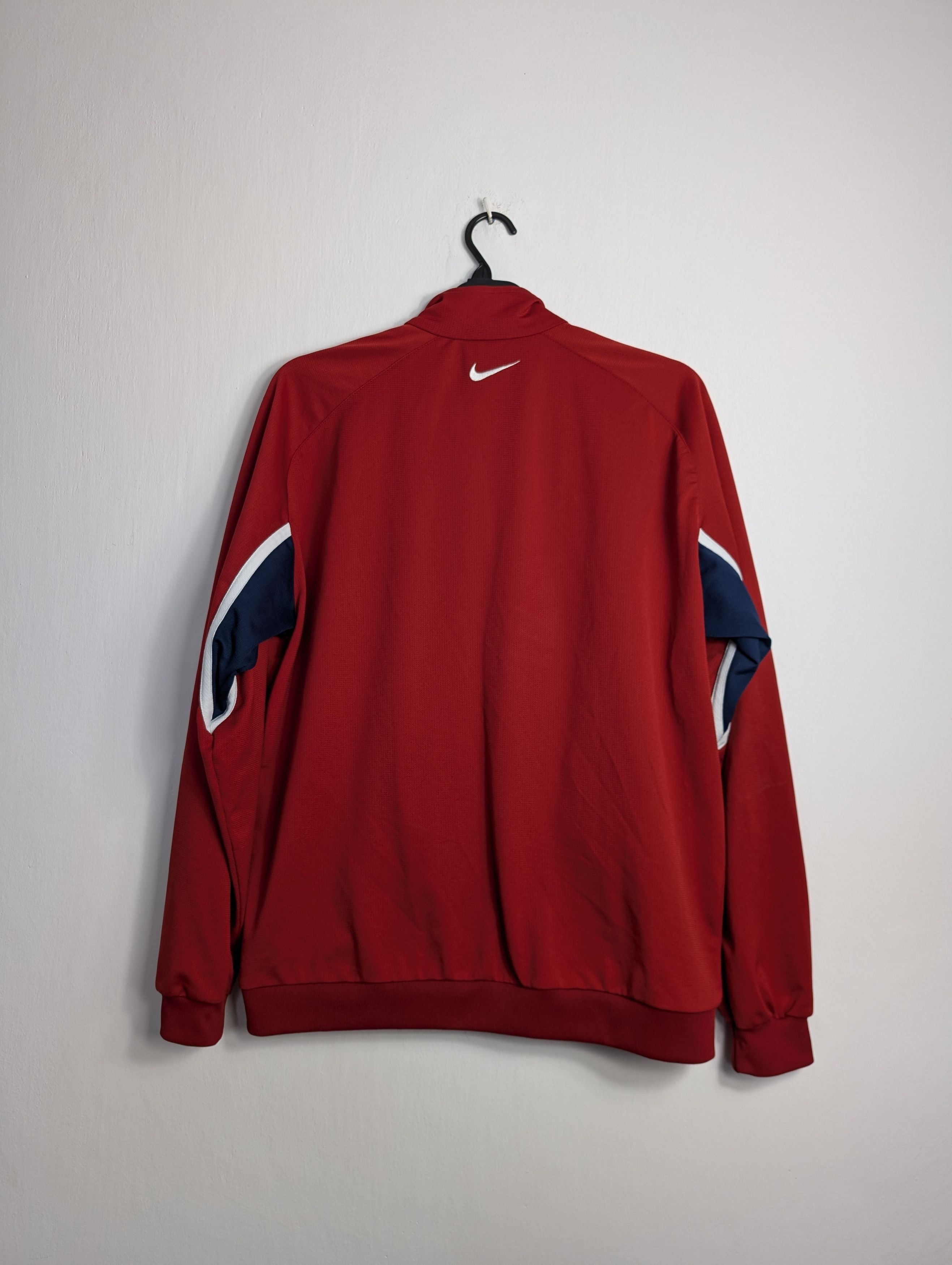 Nike Nike Vintage Track Jacket Red Navy Retro Y2K Streetwear Boxy Size US L / EU 52-54 / 3 - 5 Thumbnail