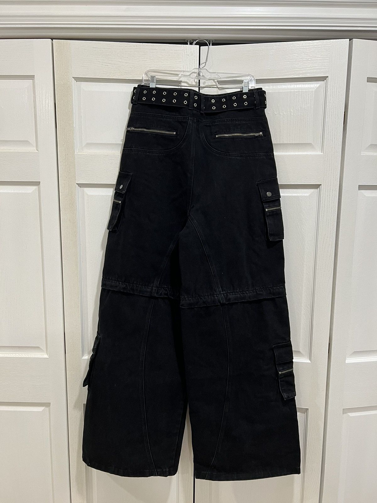 Vintage Excess Los Angeles “CARGO BELT” Jeans Size US 32 / EU 48 - 2 Thumbnail