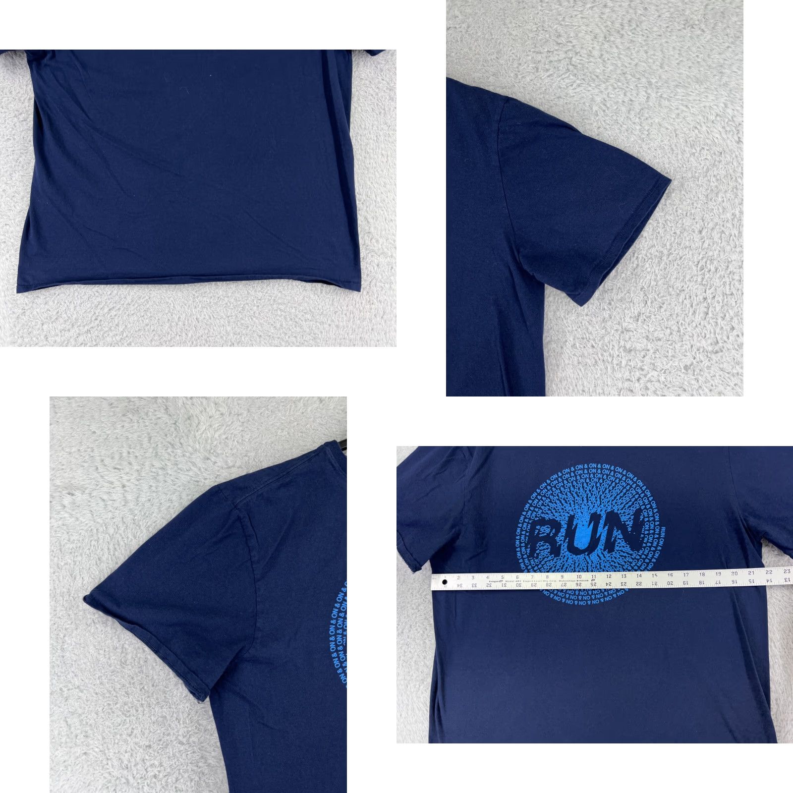 Nike Nike Dri-Fit Shirt Men XL Blue Logo Sports Athletic 90s Retro N/A Size US XL / EU 56 / 4 - 8 Thumbnail