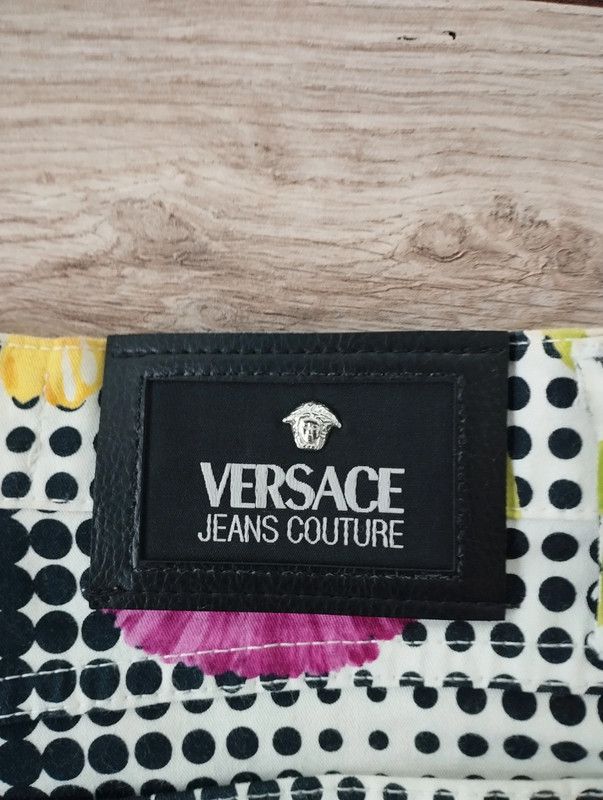 Versace Jeans Couture Versace Jeans Couture Polka Dots Flower size 30/44 Size 30" / US 8 / IT 44 - 8 Thumbnail