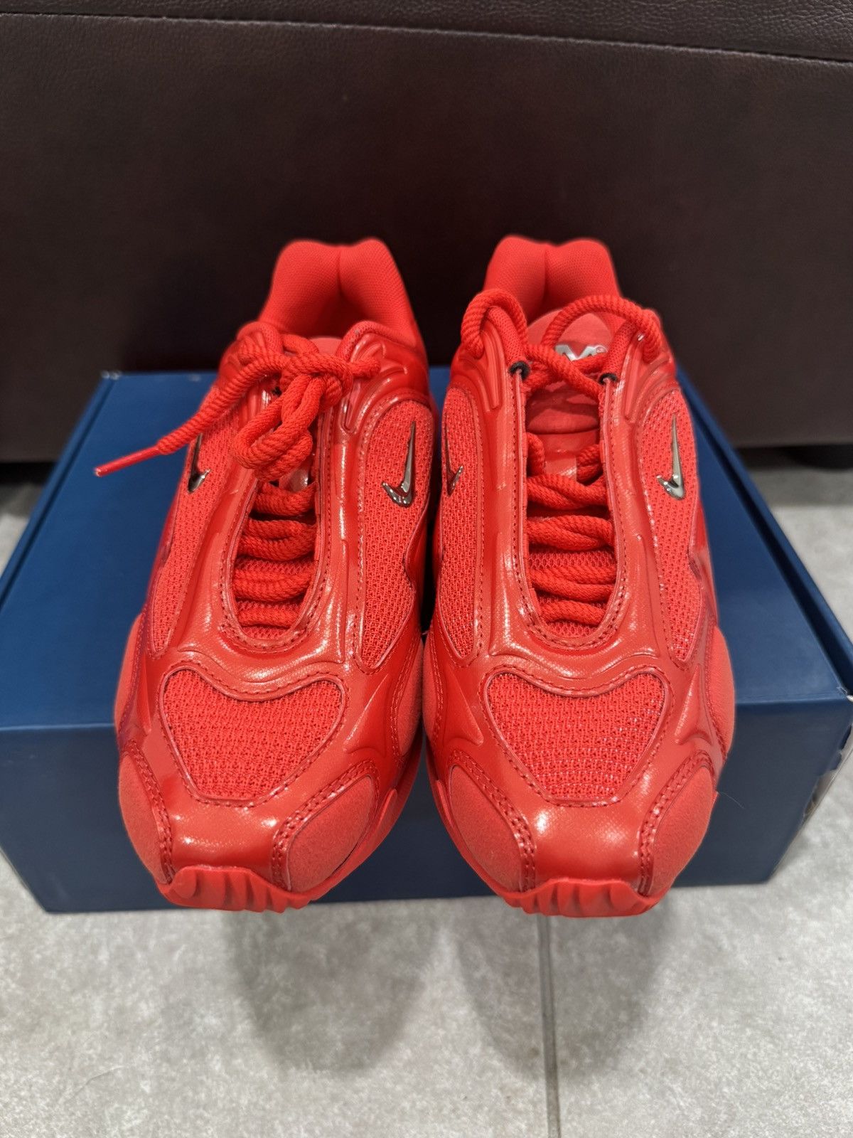 Nike Size 7- Nike Air Max Muse Habanero Red FV1920-601 Size US 7 / IT 37 - 3 Thumbnail