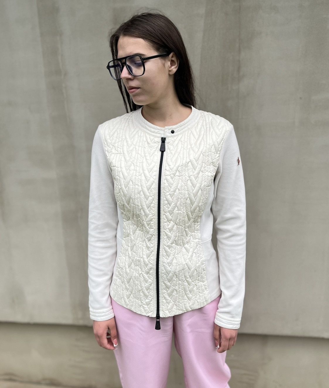 Moncler Moncler Grenoble Jacket Maglia Collo Alla Coreana Down Fleec Size L / US 10 / IT 46 - 4 Thumbnail