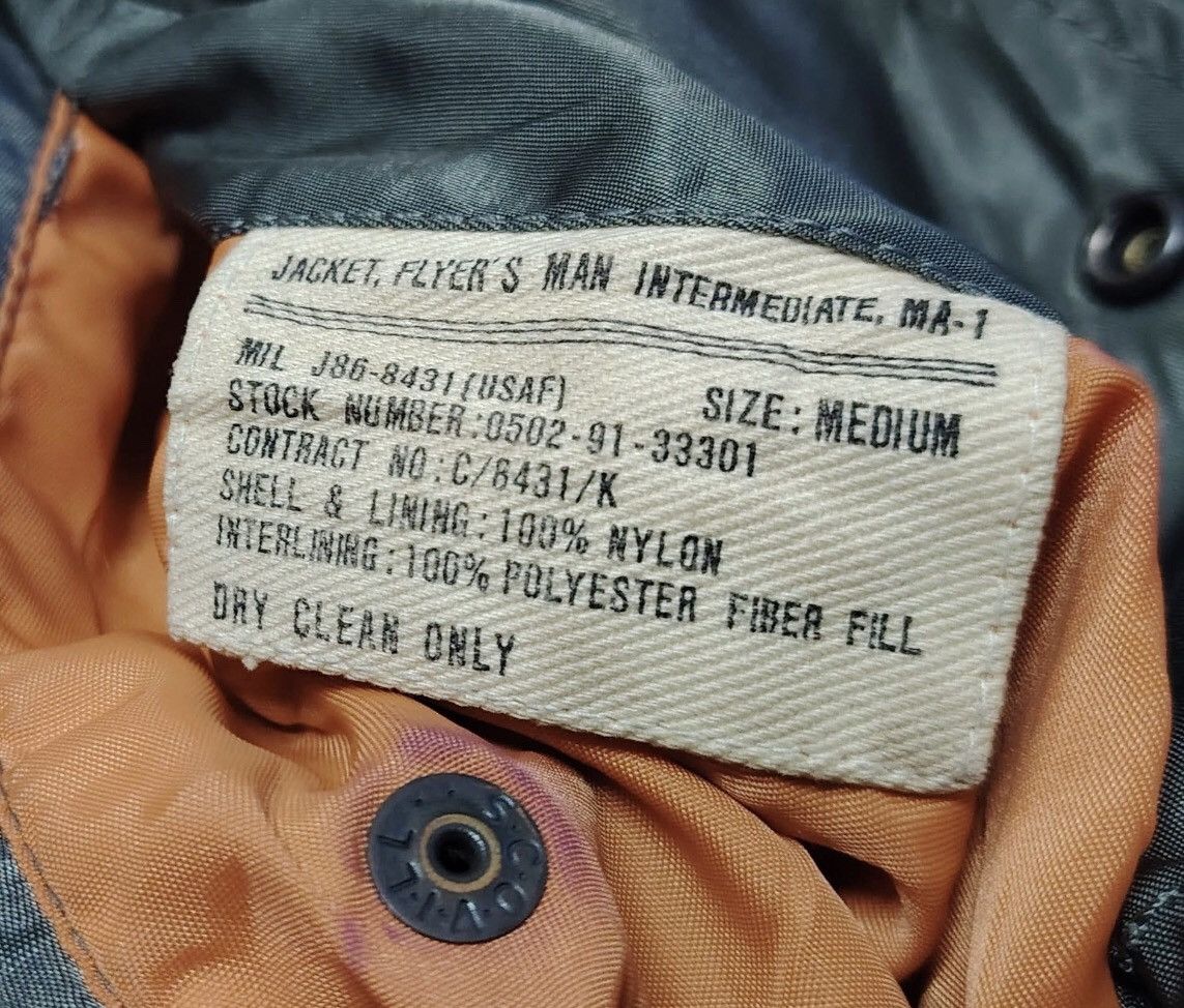 Vintage Vintage Flyer’s Man Intermediate Ma-1 Zipper WEST CAL Jacket Size US M / EU 48-50 / 2 - 13 Thumbnail