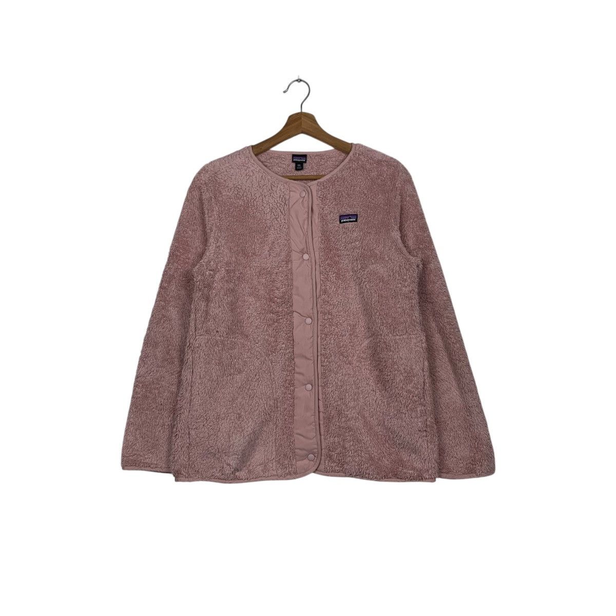 Patagonia PATAGONIA Snap Button Pink Fleece Women’s Jacket #1588-C71 Size XXL / US 16-18 / IT 52-54 - 1 Thumbnail