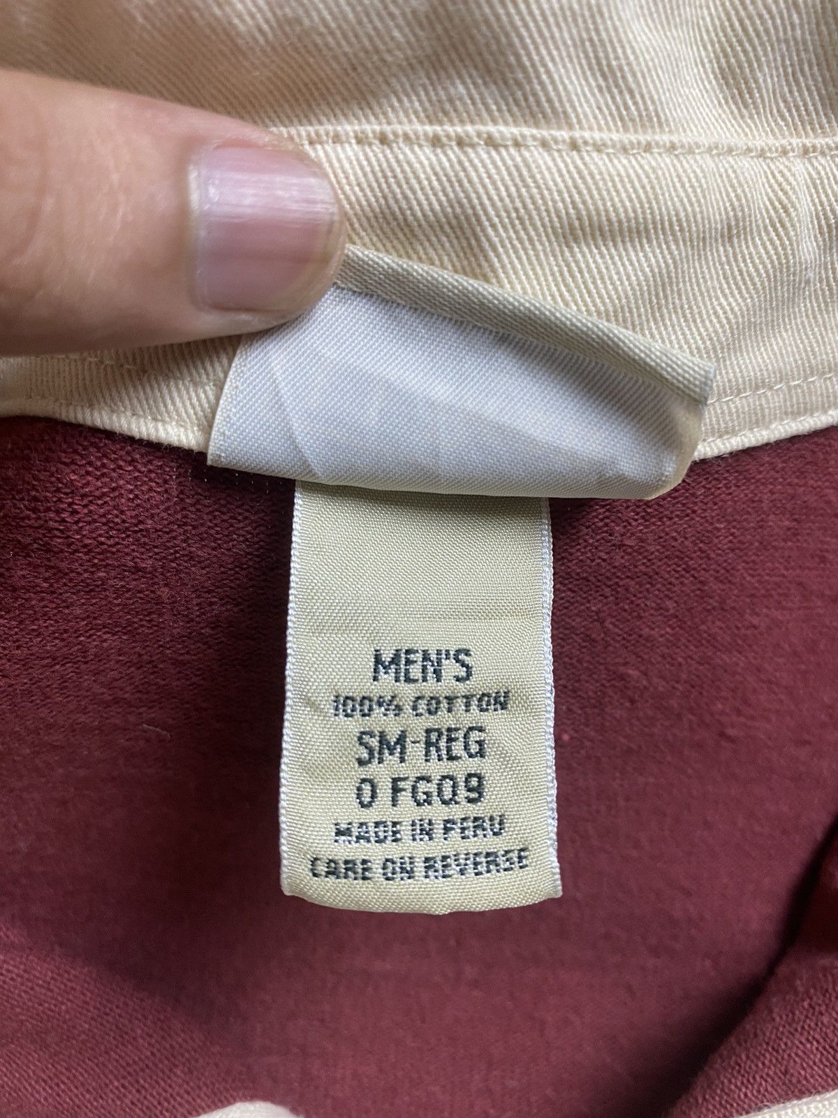 L.L. Bean Distress Vintage L.L Bean Rugby Stripe Size US S / EU 44-46 / 1 - 10 Thumbnail