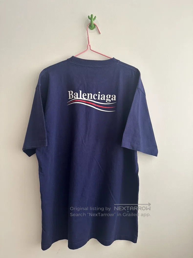 Balenciaga Balenciaga Dark blue Coca-Cola short-sleeve Size US S / EU 44-46 / 1 - 2 Thumbnail