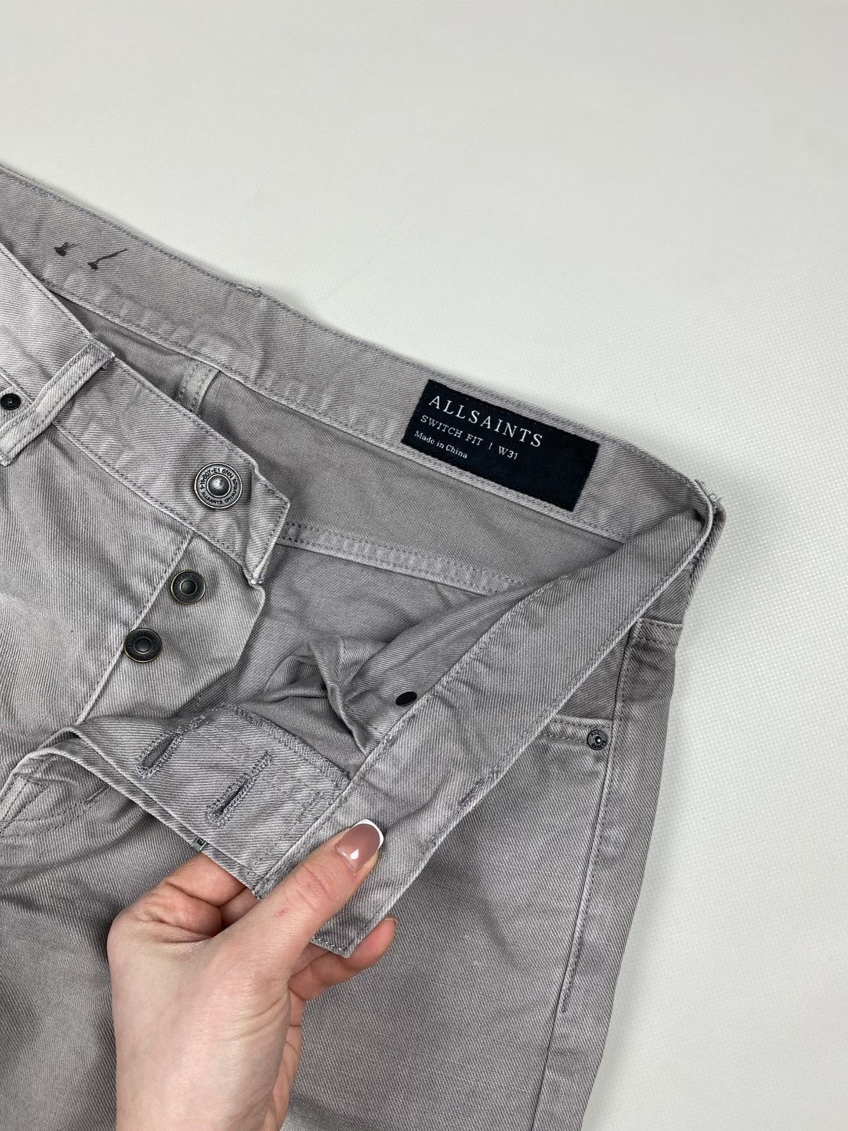 Allsaints Allsaints Asahi Switch Denim Shorts Size 31 Size US 31 - 14 Thumbnail