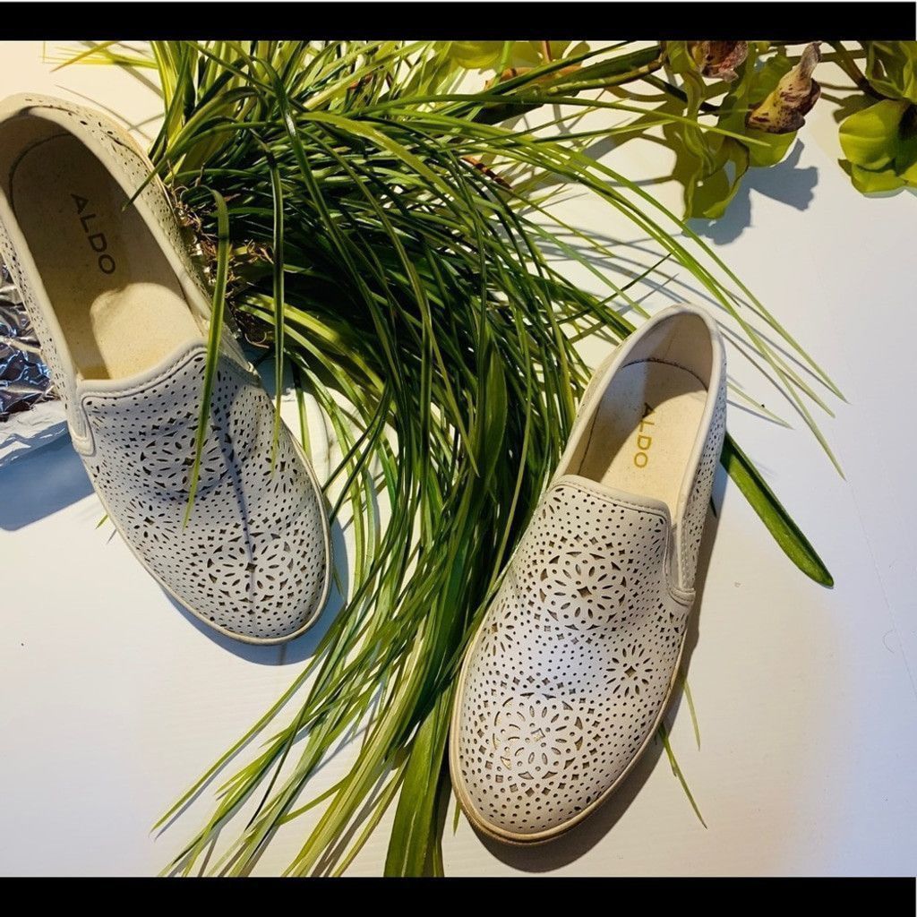 Aldo Aldo white sneakers size 6.5 Size US 6.5 / IT 36.5 - 1 Thumbnail