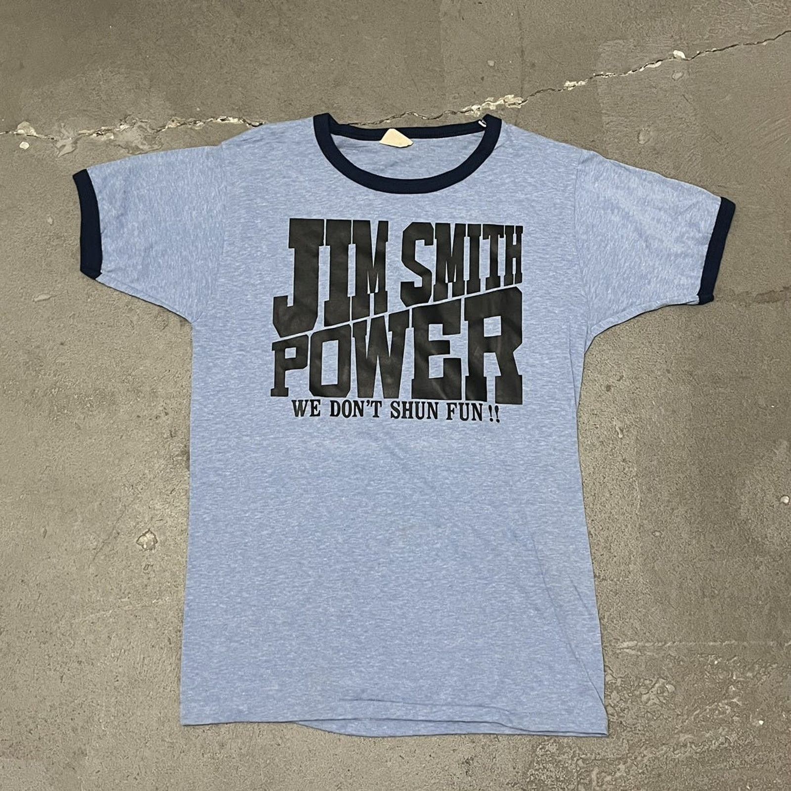 Vintage WMNS S Vintage 1980’s Jockey Graphic Ringer T-shirt Size S / US 4 / IT 40 - 1 Thumbnail