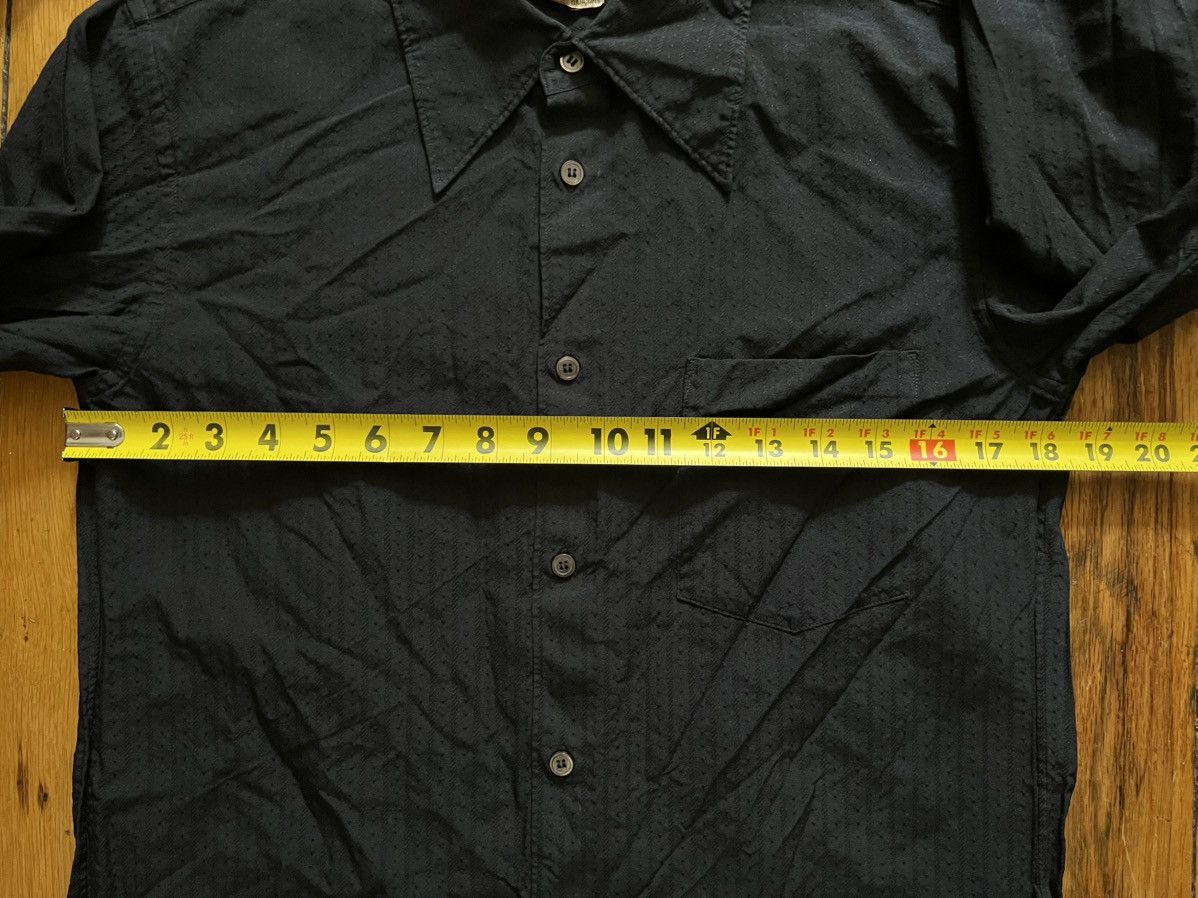 Comme des Garcons Homme Plus AD2014 Comme des Garçons Homme Plus Black Stripe Shirt Size US XS / EU 42 / 0 - 8 Thumbnail