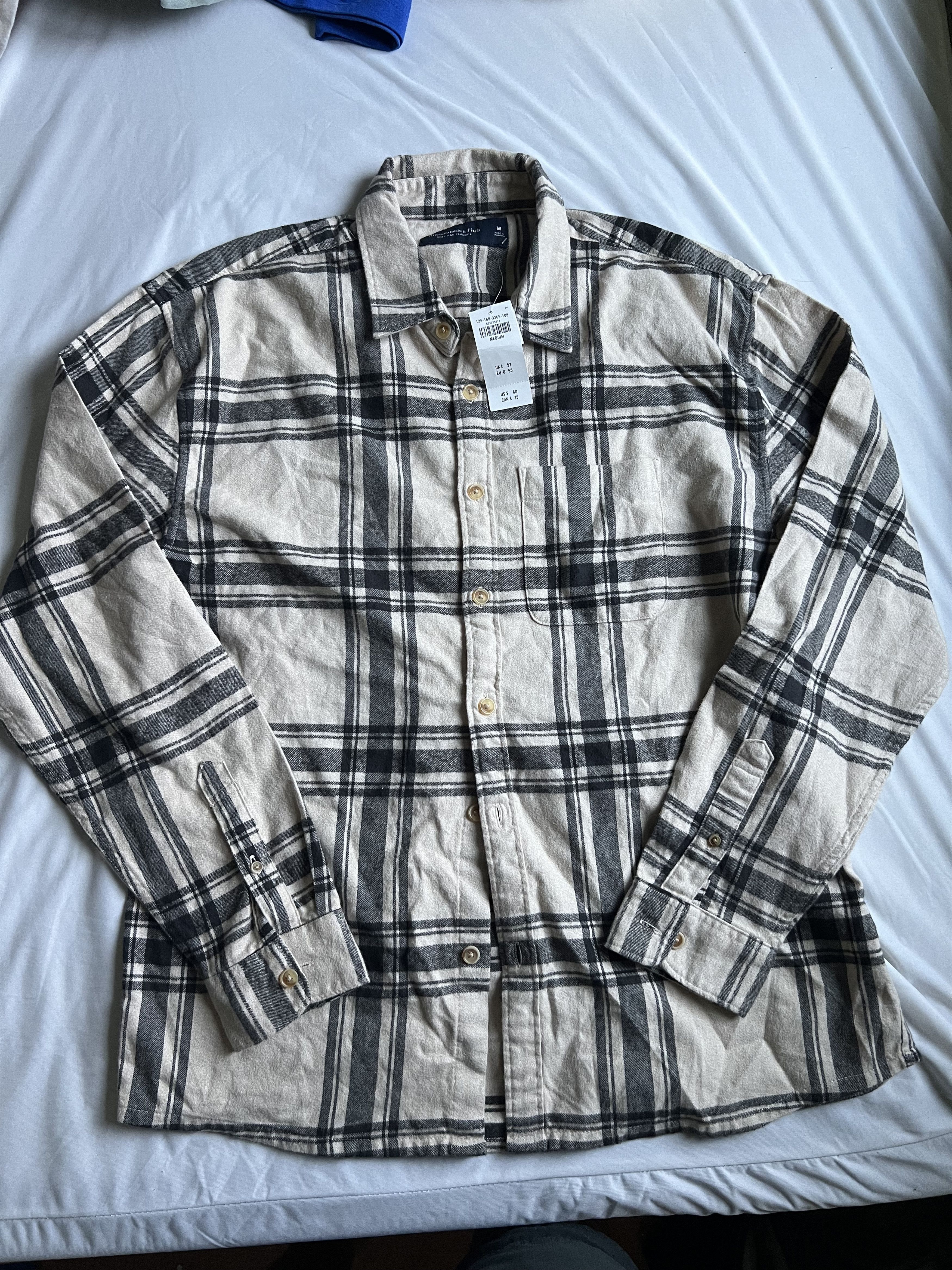Abercrombie & Fitch Abercrombie & Fitch Flannel Button Up Shirt medium $75 Size US M / EU 48-50 / 2 - 3 Thumbnail
