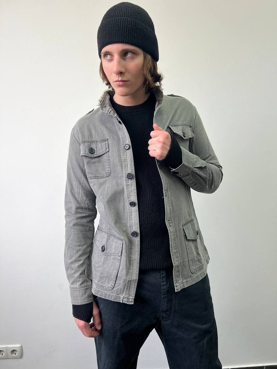 Raf Simons Raf Simons 2004 Siddhartha overshirt buttons up jacket Size US S / EU 44-46 / 1 - 2 Thumbnail