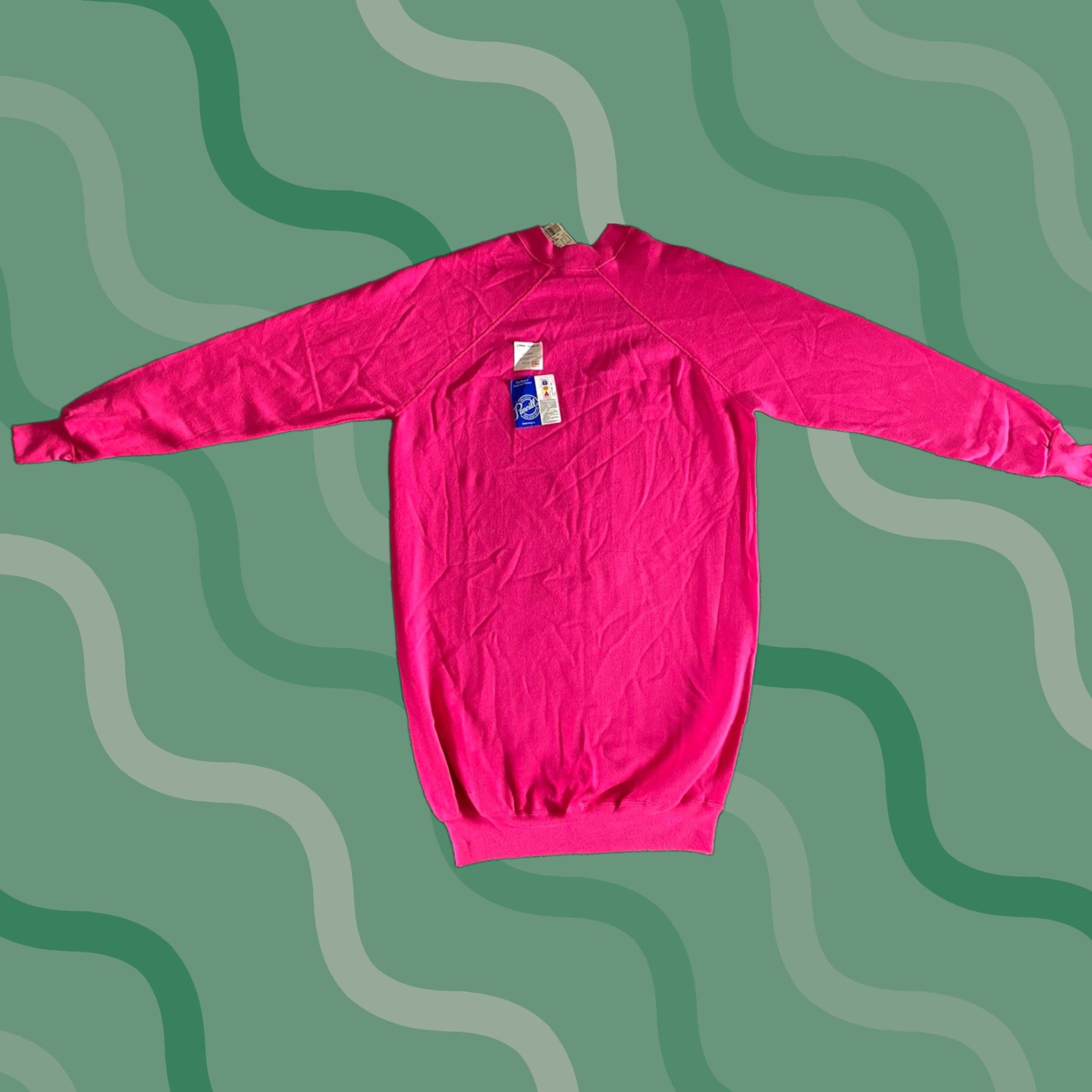Vintage VINTAGE Pannill Sweater Dress Women’s XL Pink Long Sleeve USA 90s 80s Classic Pullover NWT Size XL / US 12-14 / IT 48-50 - 1 Thumbnail