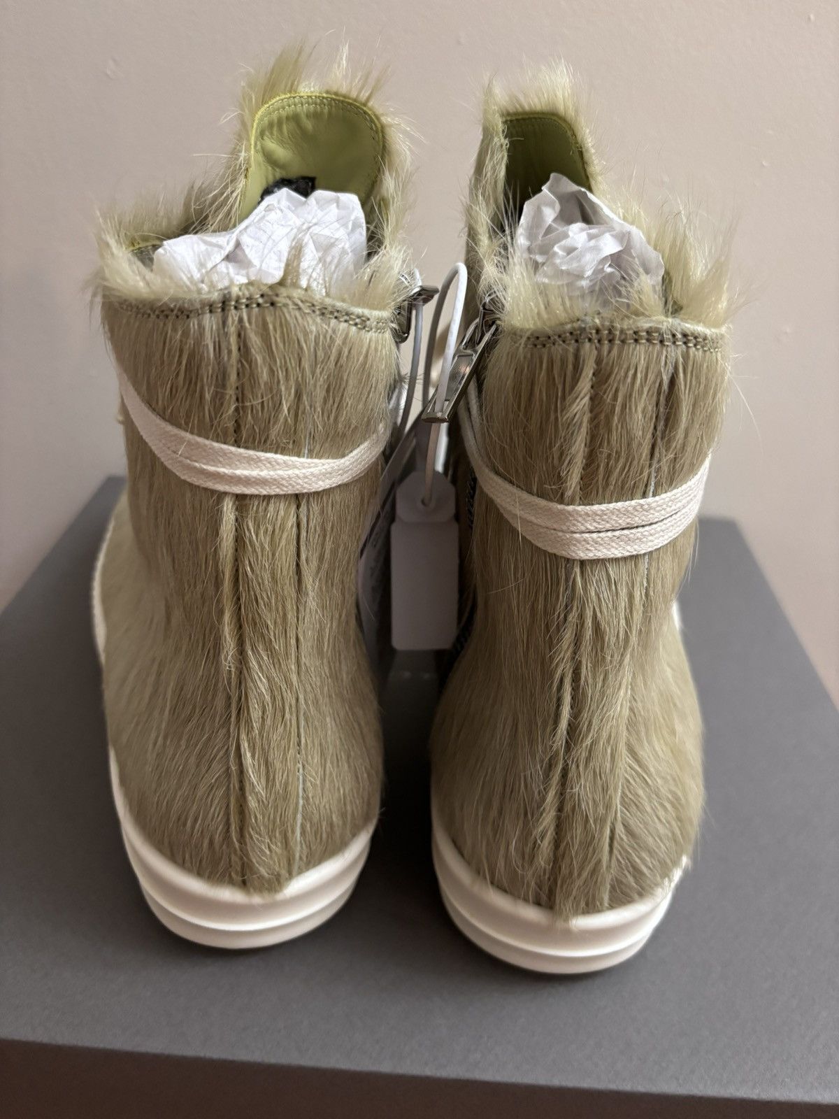 Rick Owens Rick Owens Sneaks Dirty Acid/Milk EU42 Size US 9 / EU 42 - 2 Thumbnail