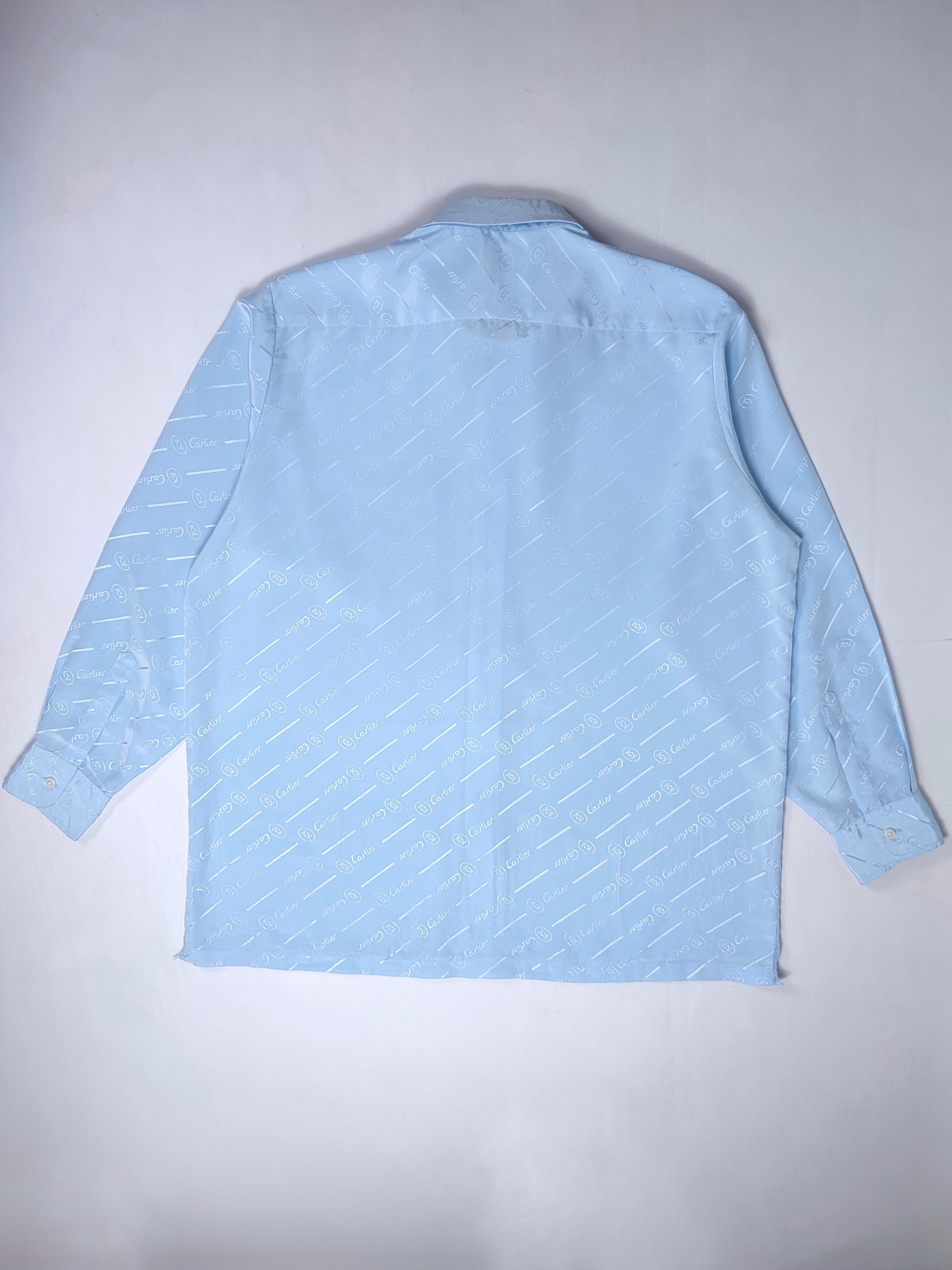 Cartier Vintage Monogram Cartier Shirt Size US L / EU 52-54 / 3 - 12 Thumbnail