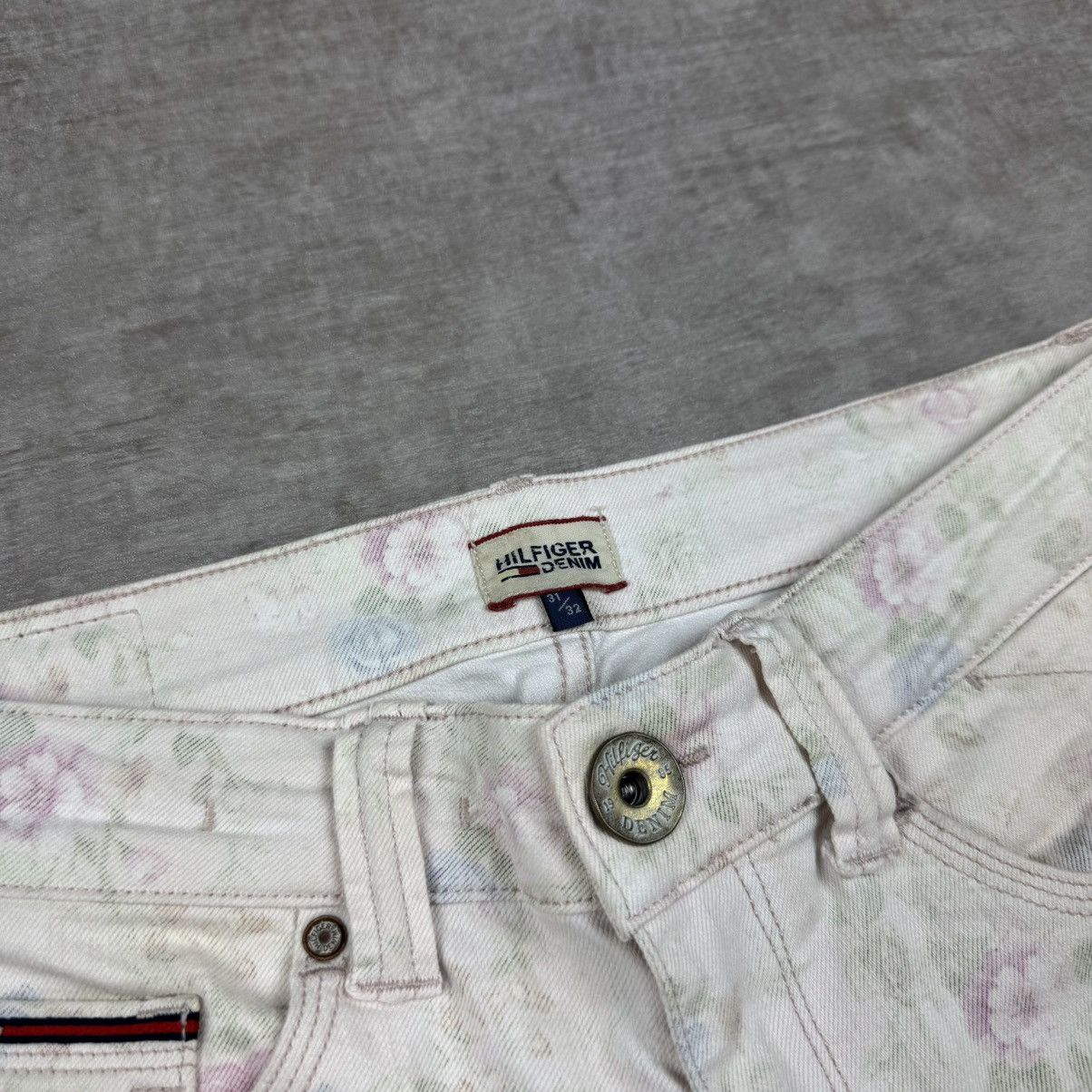 Tommy Hilfiger Tommy Hilfiger Flower Jeans Size 31" - 7 Thumbnail