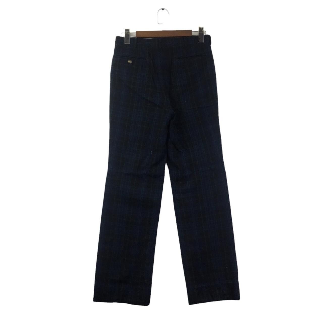 Vintage Vtg 90’ BLUE 5 JAPAN Designer Nova Checks Pant Trouser Size 32" / US 10 / IT 46 - 4 Thumbnail