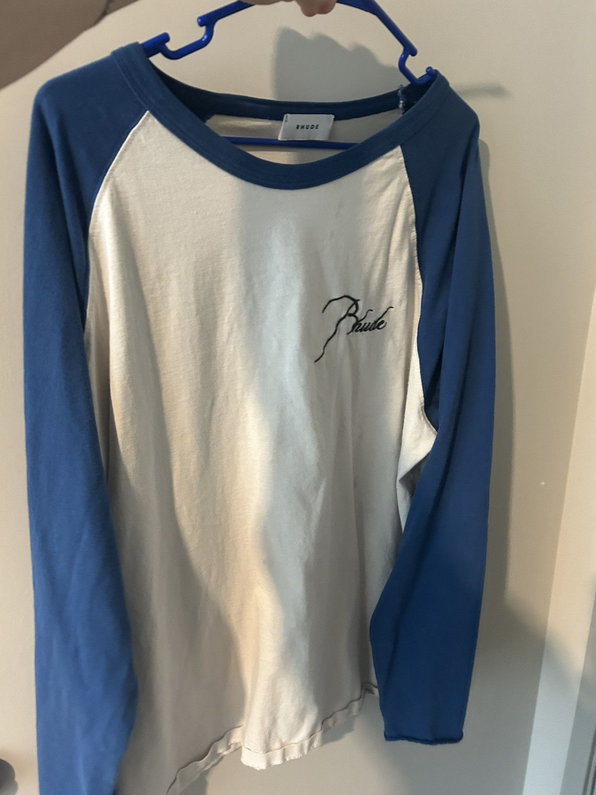 Rhude Huge raglan shirt Size US L / EU 52-54 / 3 - 2 Thumbnail