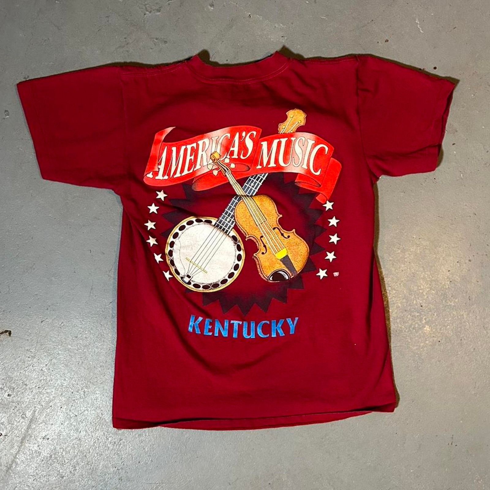 Disney 90s burgundy red kentucky life Size US M / EU 48-50 / 2 - 1 Thumbnail