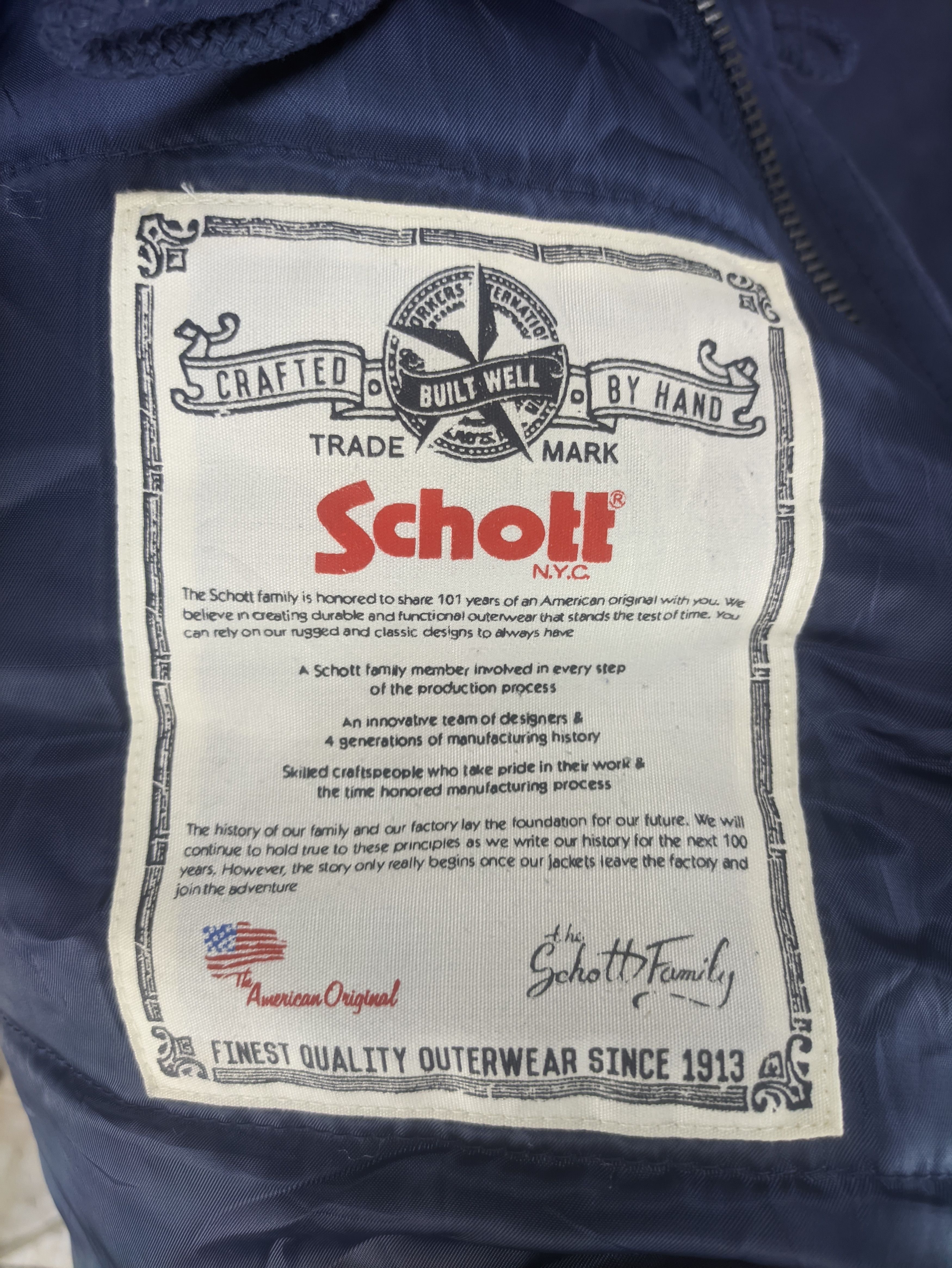 Schott Steals🔥Schott Parka Jacket U.S. Armed Forces Size US XS / EU 42 / 0 - 4 Thumbnail