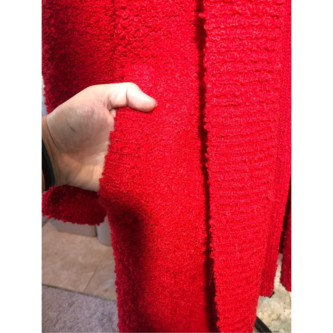 Other Silvercord Women’s Red Long Sleeve Grannycore Cardigan Sweater Size L Size L / US 10 / IT 46 - 5 Thumbnail