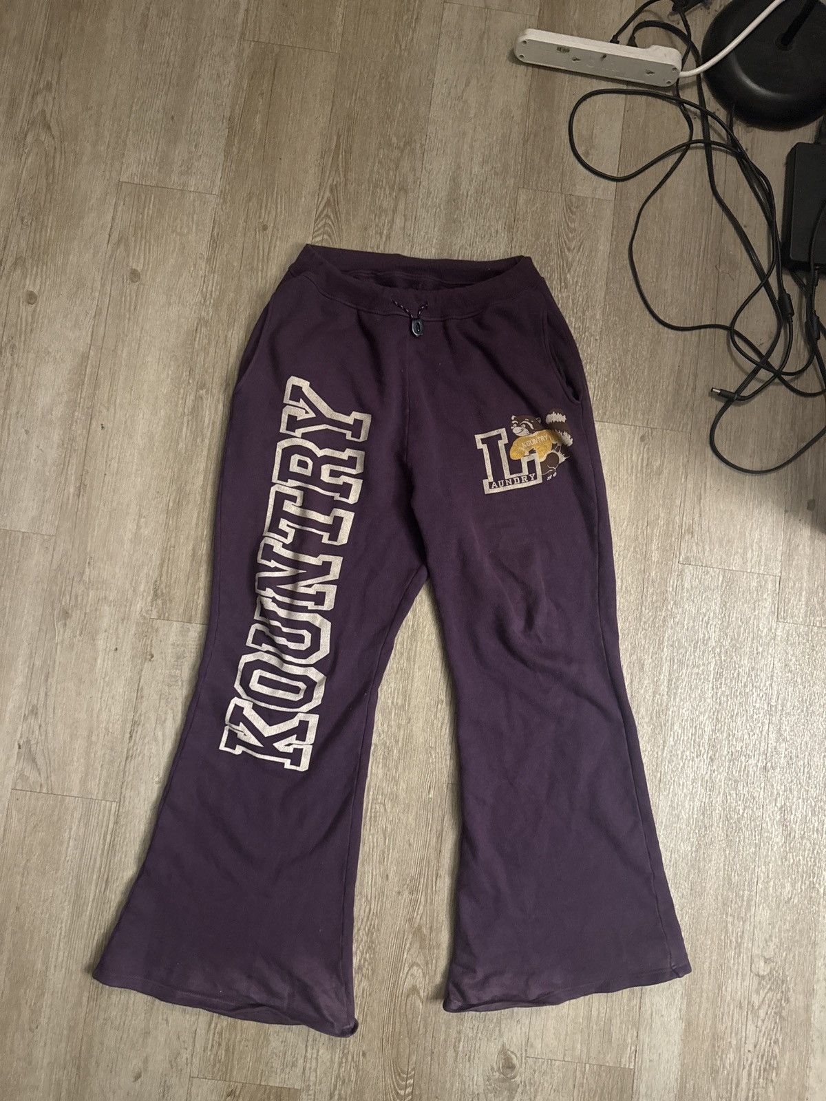 Kapital × Kapital Kountry Kapital “Kountry” Flare Sweatpants Size US 30 / EU 46 - 1 Thumbnail